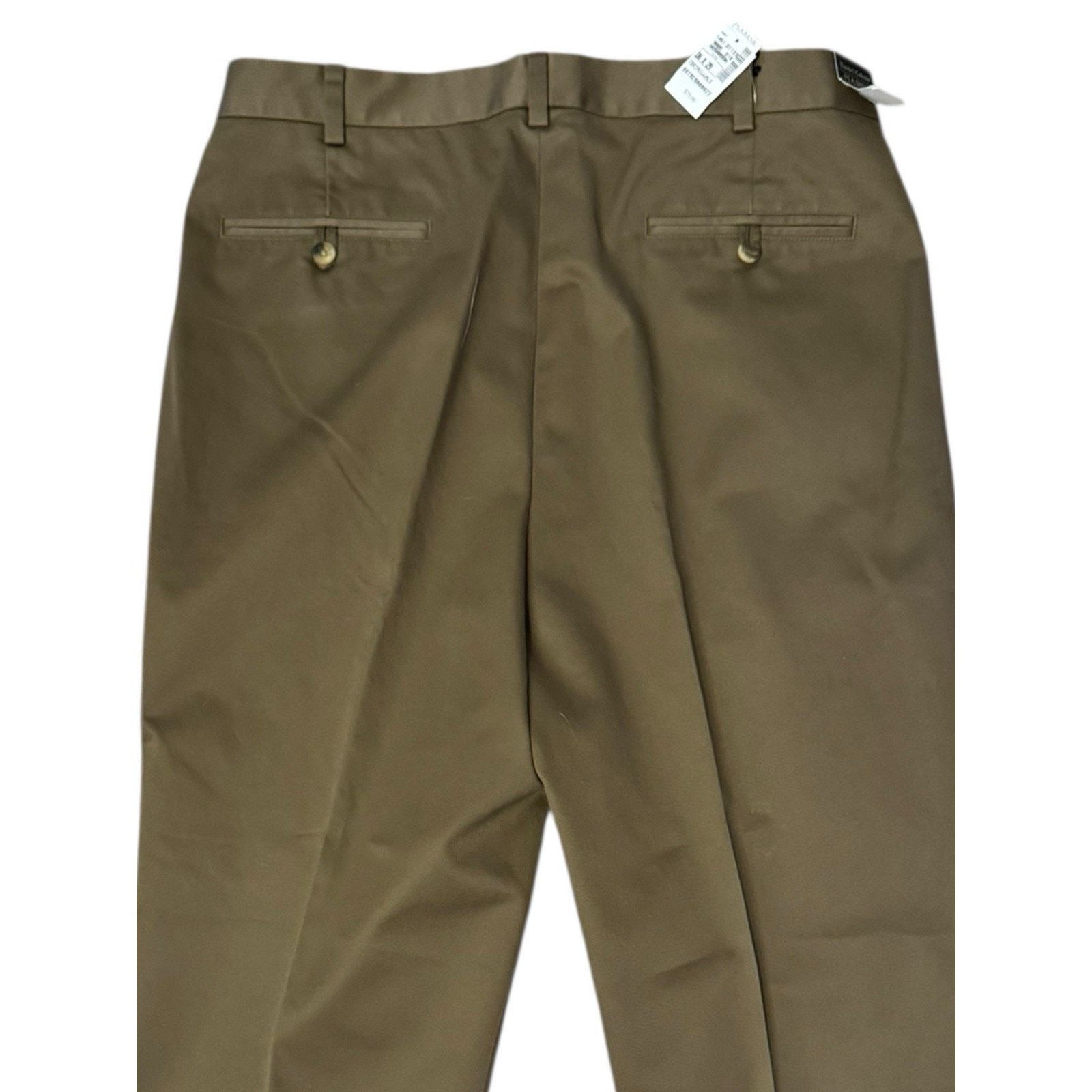 Jos. A. Bank Jos A Banks NEW Traveler ‘s Twill Pants 36x29 Pleated Cuffs Size US 36 / EU 52 - 5 Thumbnail
