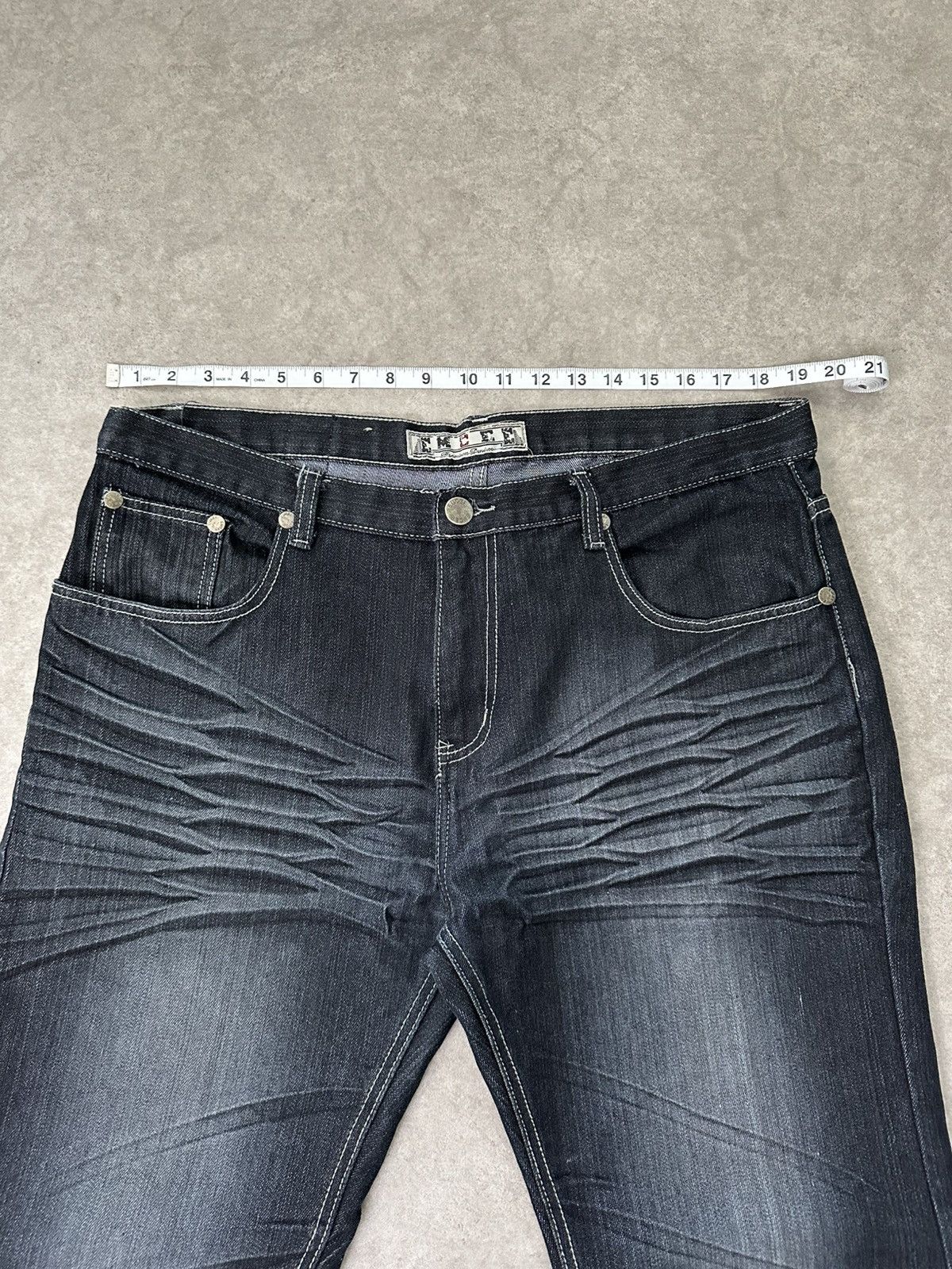 Vintage Vintage Y2K Denim Jeans Dark Wash Coogi Style Pockets Size US 38 / EU 54 - 7 Thumbnail