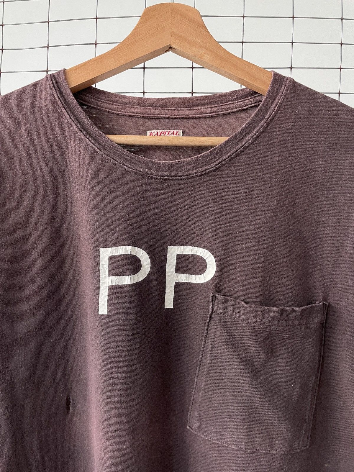 Japanese Brand × Kapital × Vintage VINTAGE Kapital T Shirt Size 2 Pocket PP Y PRE Crewneck Size US M / EU 48-50 / 2 - 2 Thumbnail