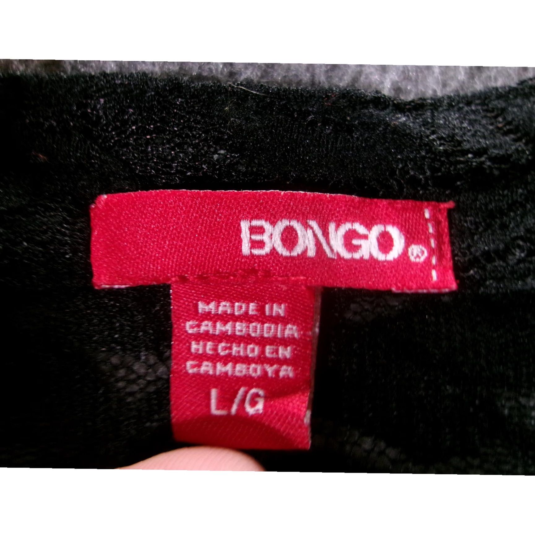 Vintage Bongo Blouse Women Large Black Sheer Collared Short Sleeve Casual Chic Size L / US 10 / IT 46 - 6 Thumbnail