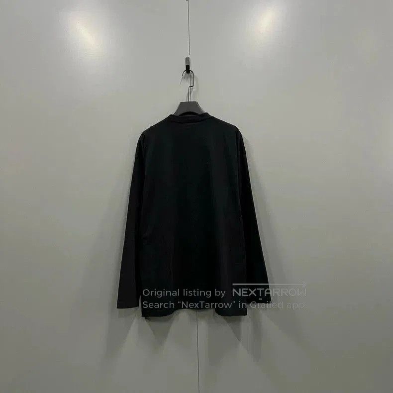 Balenciaga Balenciaga Black Logo Print Long Sleeve. Size US M / EU 48-50 / 2 - 2 Thumbnail