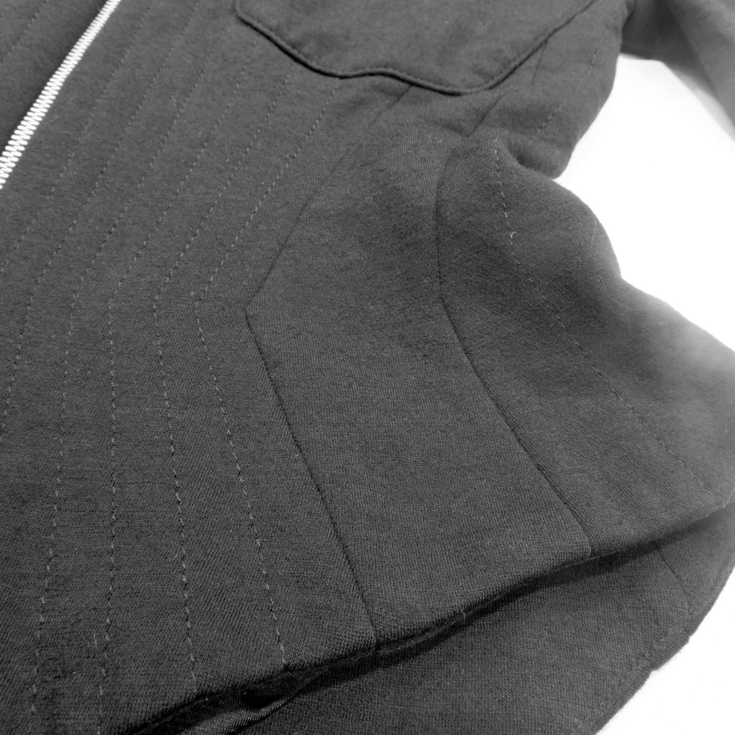 Thierry Mugler THIERRY MUGLER SCULPTED CORSETED SCUBA WOOL JACKET Size M / US 6-8 / IT 42-44 - 14 Thumbnail