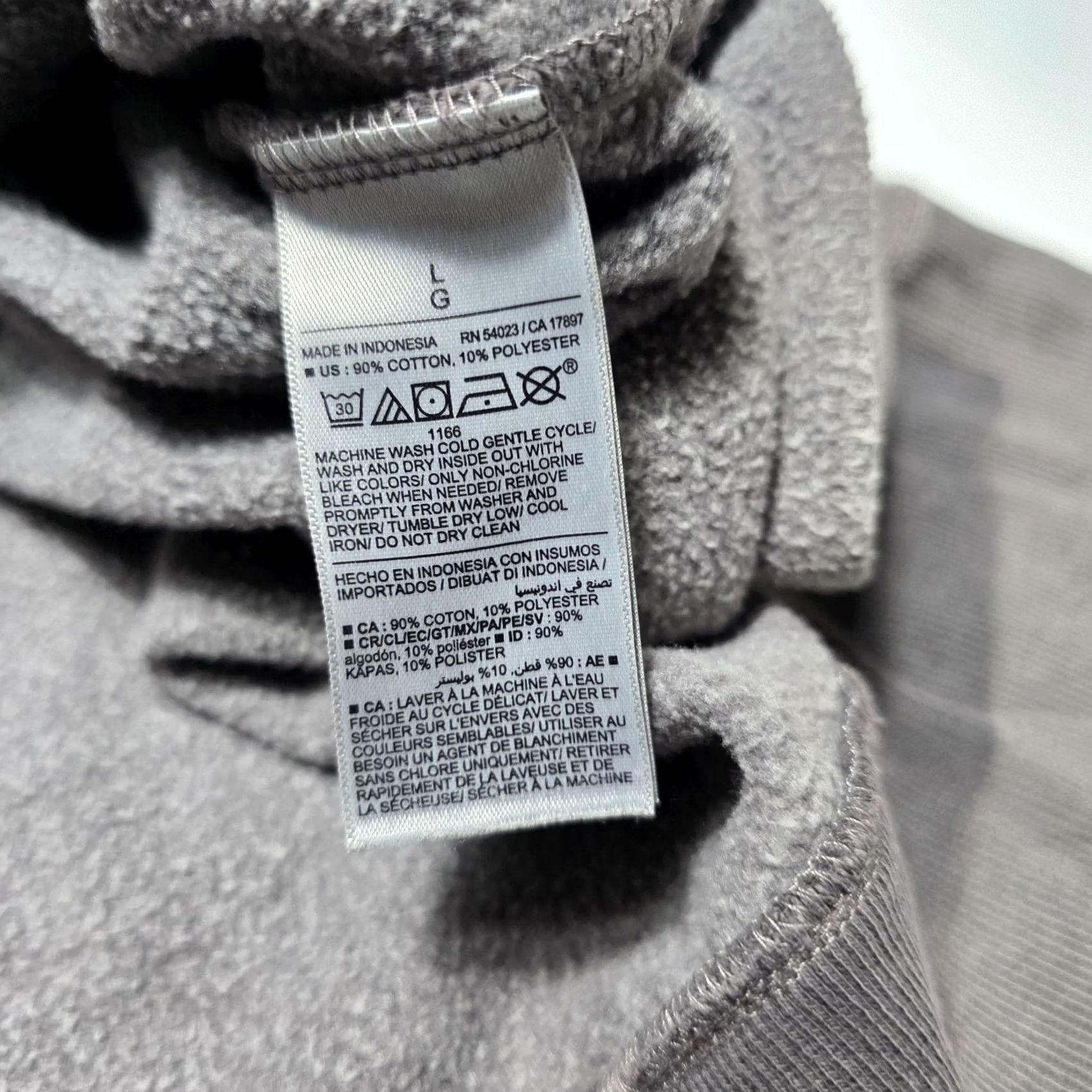 Oakley Oakley Sweatshirt Women’s Tunic Pullover Charcoal Grey Side Slits L Size L / US 10 / IT 46 - 8 Thumbnail