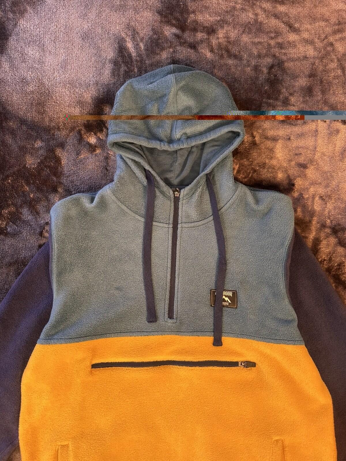 Other Massive Outdoor Mens M Multicolor Fleece Colorblock 1/4 Zip Size US M / EU 48-50 / 2 - 9 Thumbnail