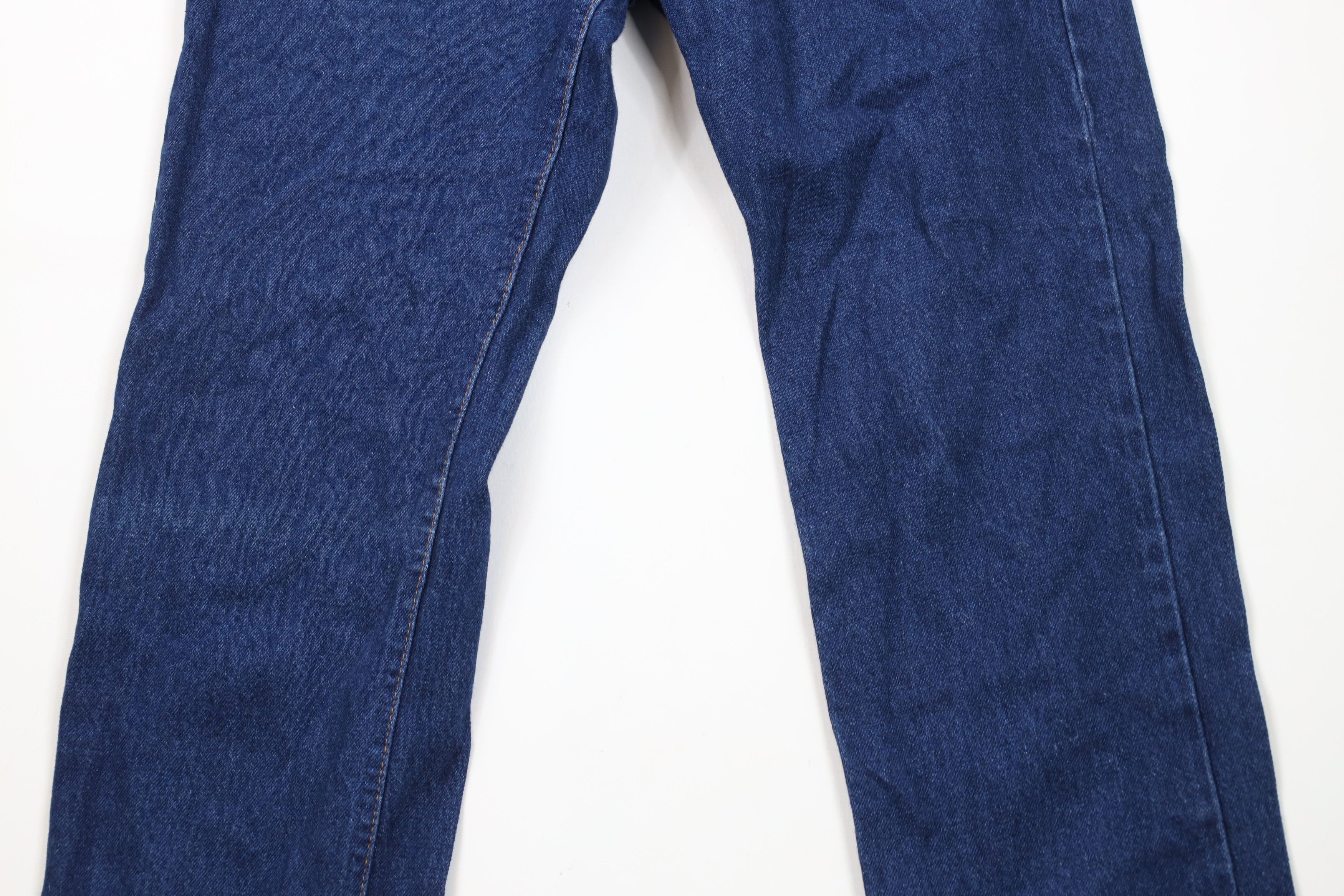 Lee × Vintage Vintage 90s Lee Straight Leg Denim Jeans Blue Cotton USA Size US 32 / EU 48 - 3 Thumbnail