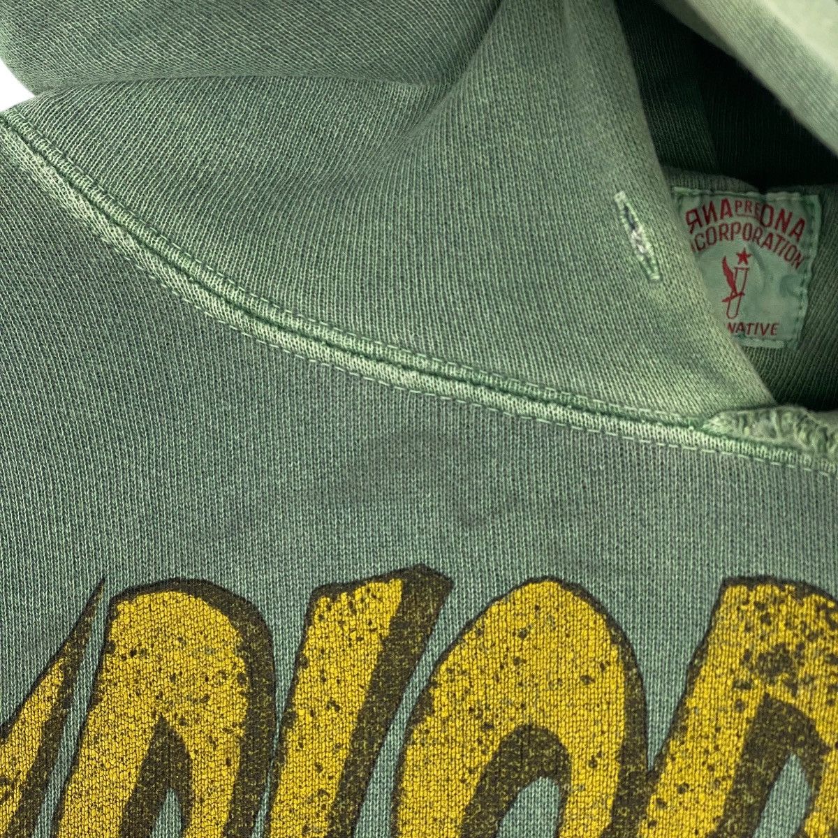 Other Vintage RNA Japan Stonewash Green Hoodie Sweater Big Logo Size US M / EU 48-50 / 2 - 7 Thumbnail
