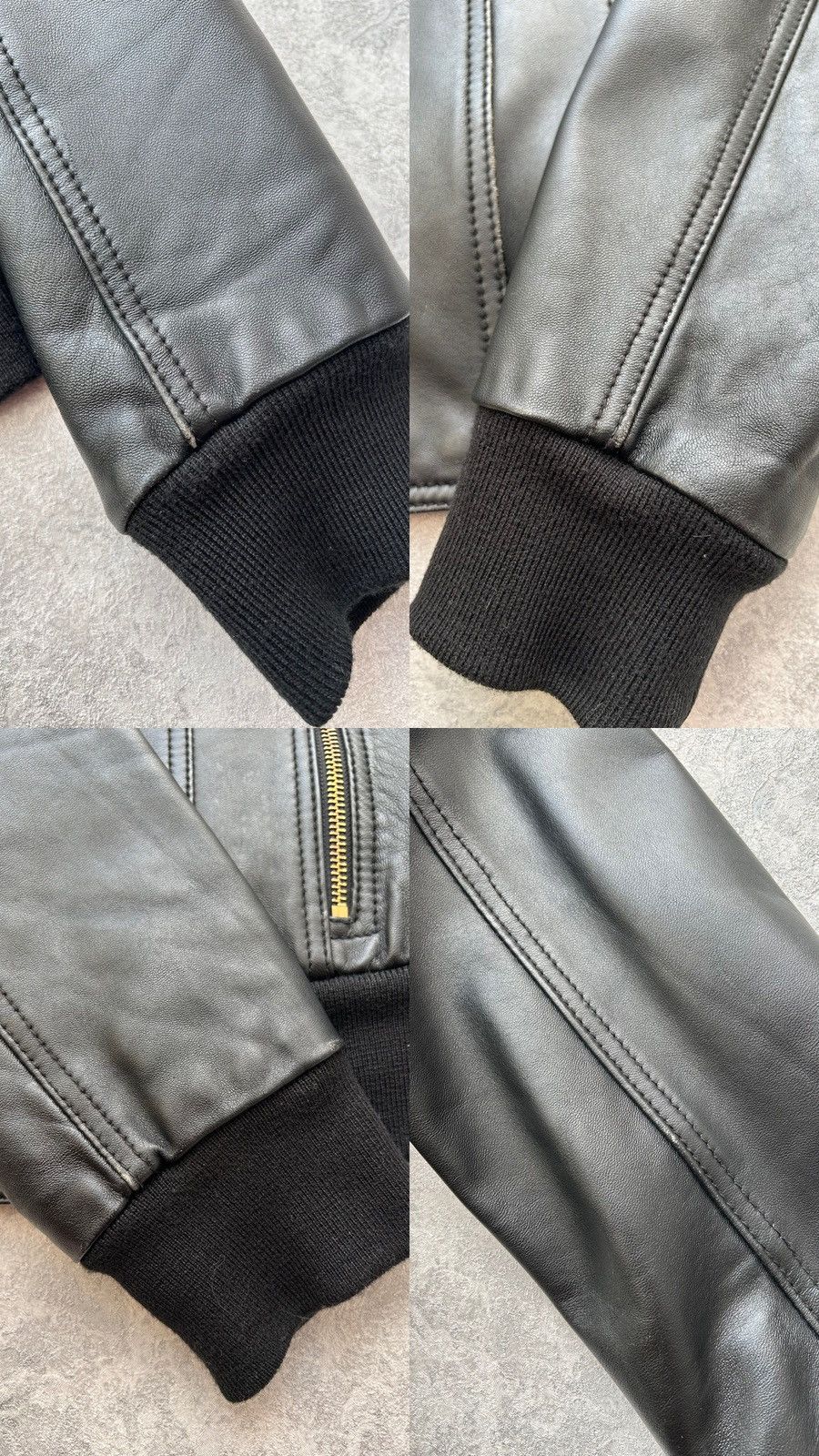 Dolce & Gabbana Dolce Gabbana Sheepskin Leather Moto Biker Jacket Size XS / US 0-2 / IT 36-38 - 17 Thumbnail