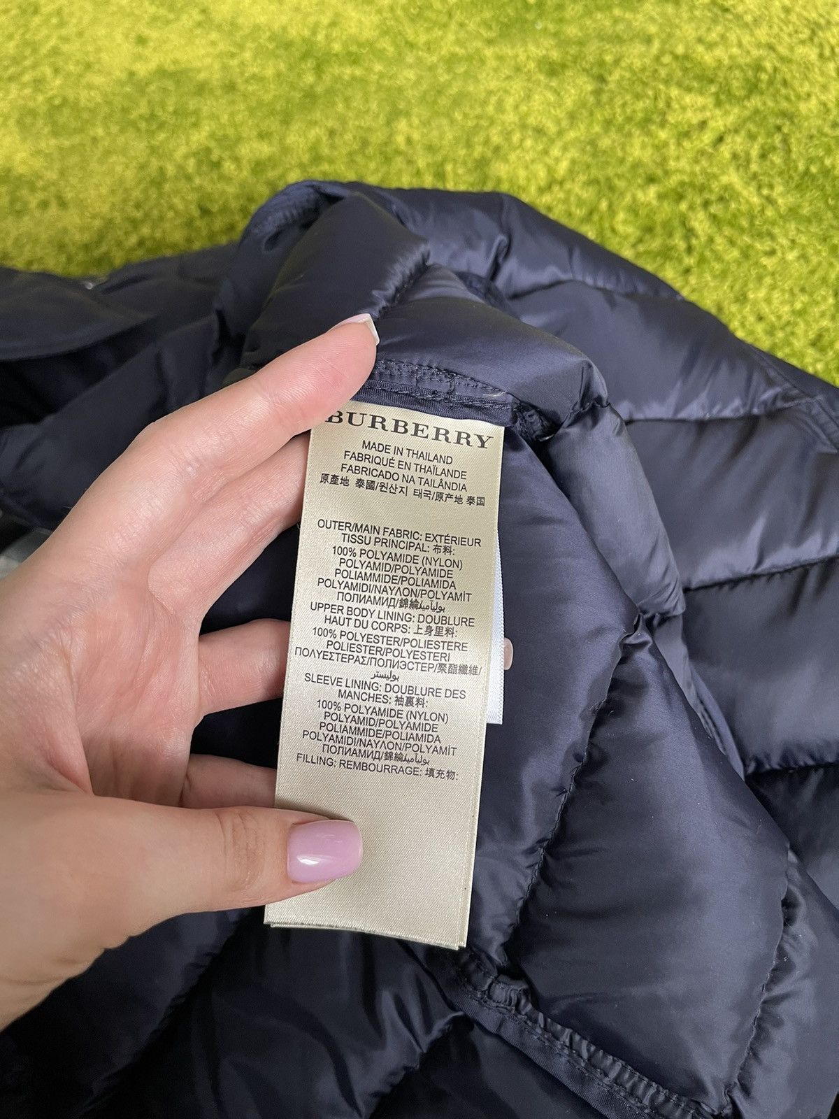 Burberry × Designer Burberry Brit belted down puffer jacket Size L / US 10 / IT 46 - 9 Thumbnail