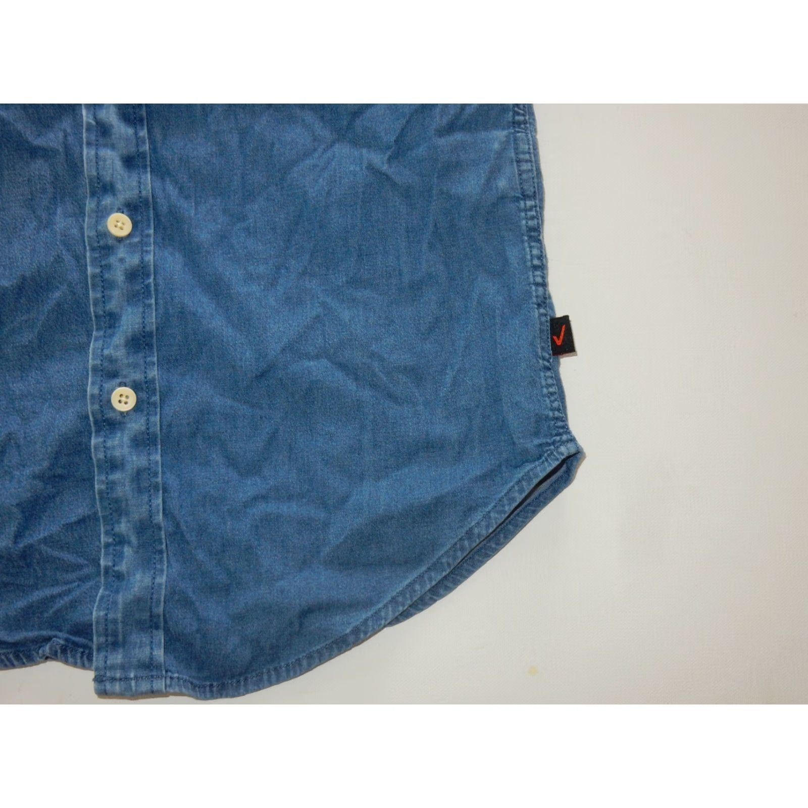 Denime Verizon Shirt Denim Button-Up Long Sleeve Size S Blue Cotton Men Size US S / EU 44-46 / 1 - 2 Thumbnail