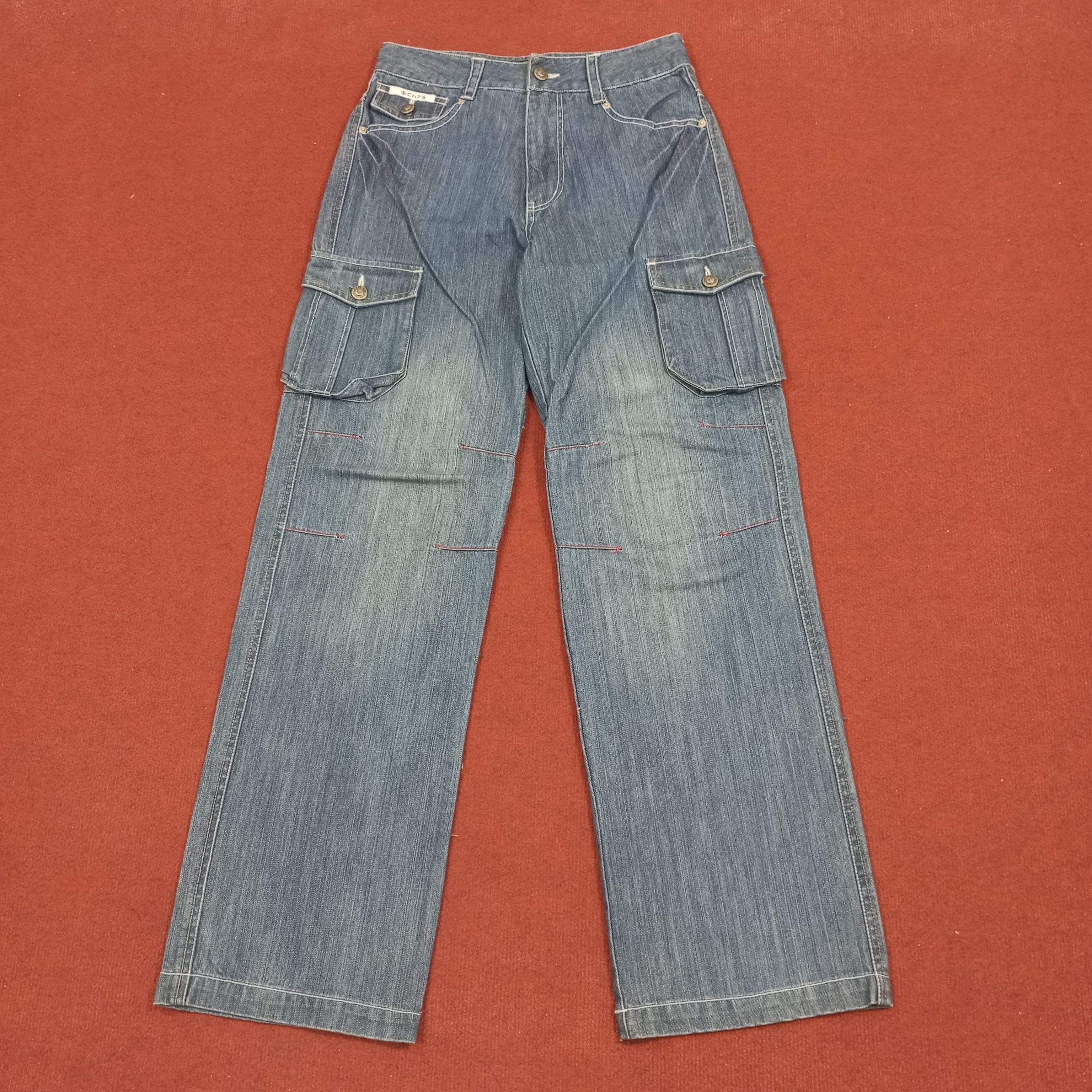 Karl Kani Karl Kani Cargo Style Streetwear Jeans Size US 27 - 1 Thumbnail