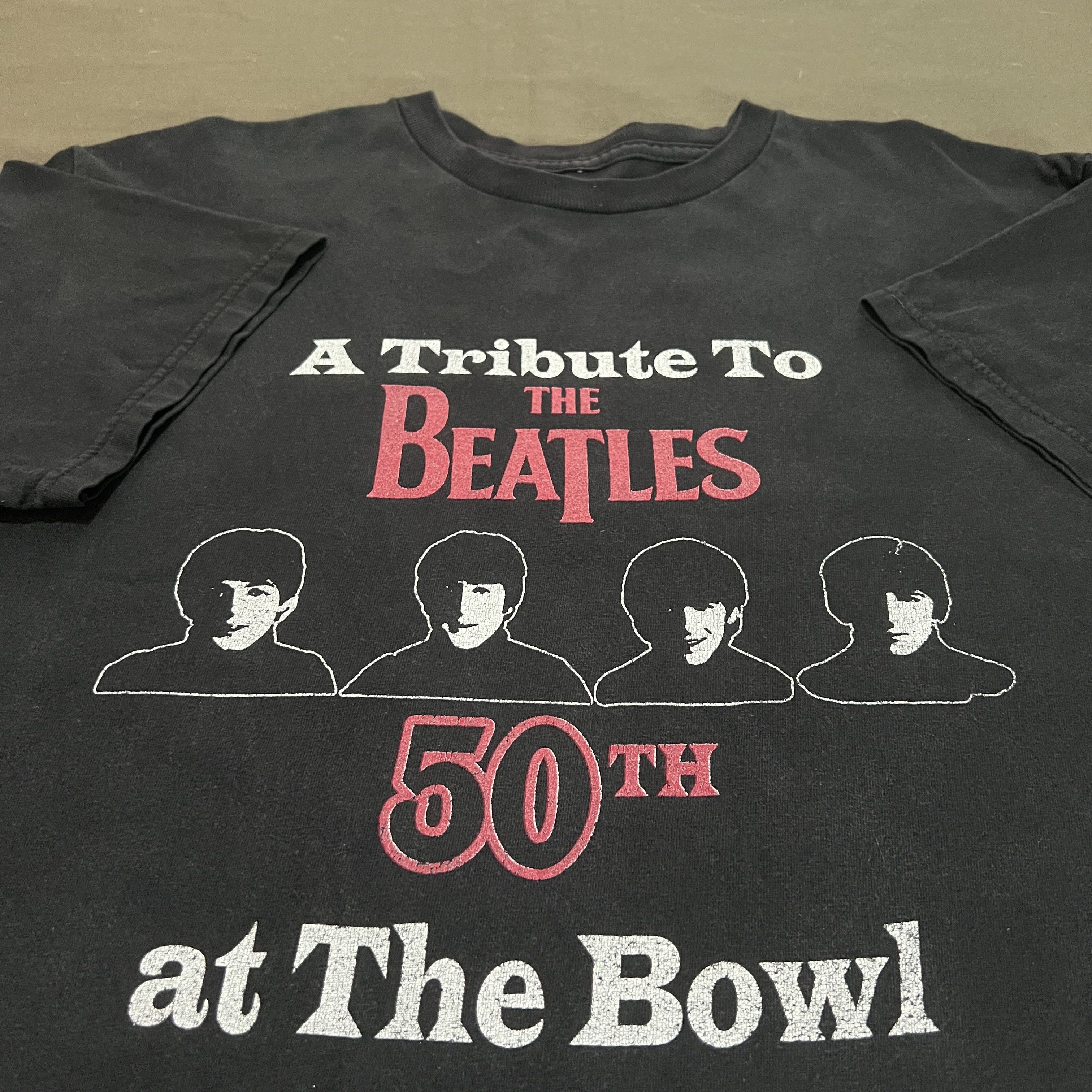Band Tees × Rap Tees The Beatles 50th at The Hollywood Bowl Promo Tee Size US M / EU 48-50 / 2 - 5 Thumbnail