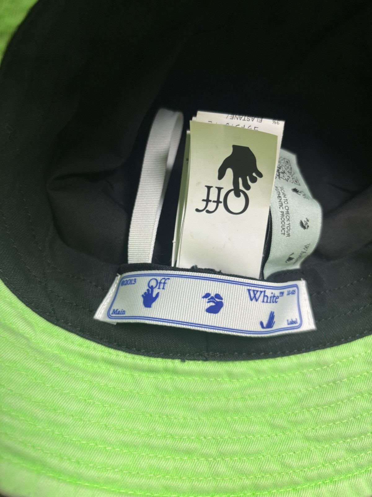 Off-White Off-White bucket hat green Size ONE SIZE - 10 Thumbnail