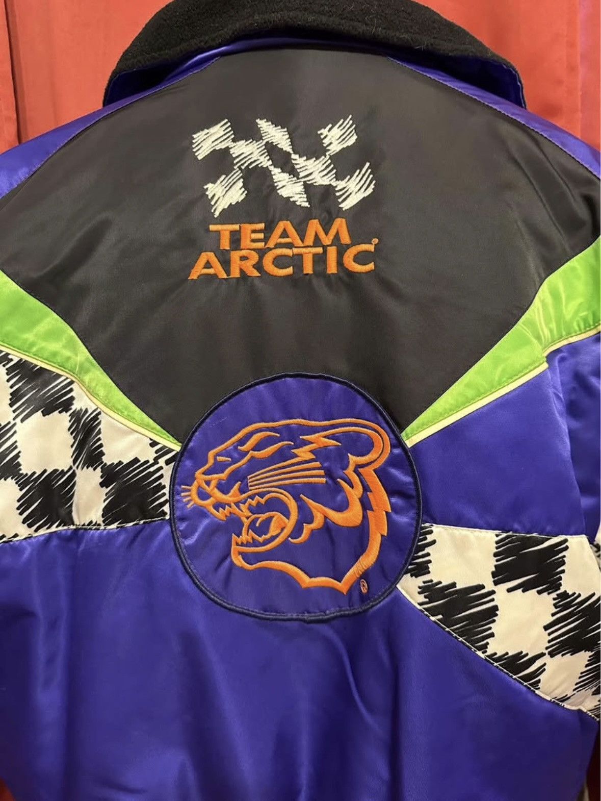 Vintage Vintage Arctic Cat Snowmobile Jacket 90s 2 Layer Windbreaker Size US XL / EU 56 / 4 - 3 Thumbnail
