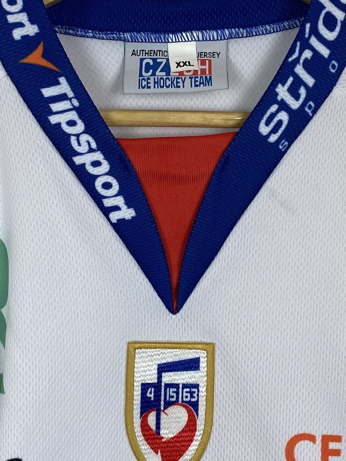 Reebok Czech Republic Jersey 2011-2012 Hockey Tour Reebok Shirt Size US XXL / EU 58 / 5 - 4 Thumbnail