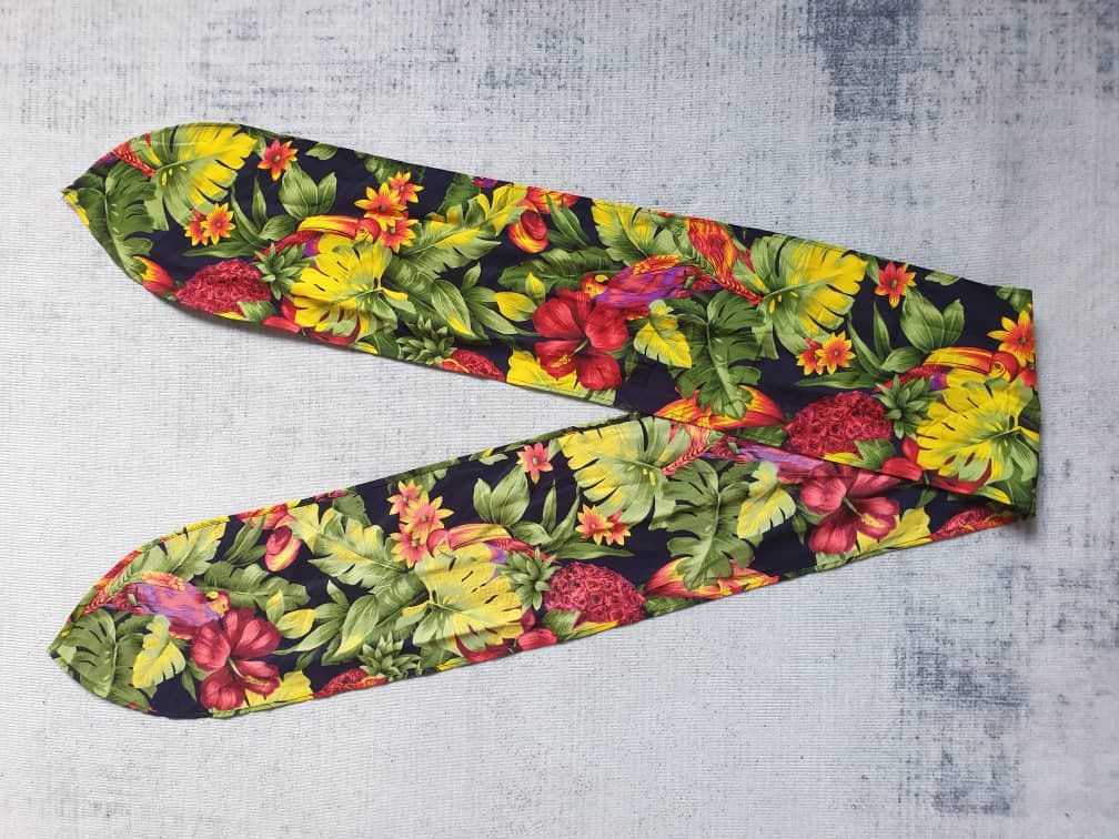 Japanese Brand Unnamed bird in the jungle scarves neck accessories Size ONE SIZE - 6 Thumbnail