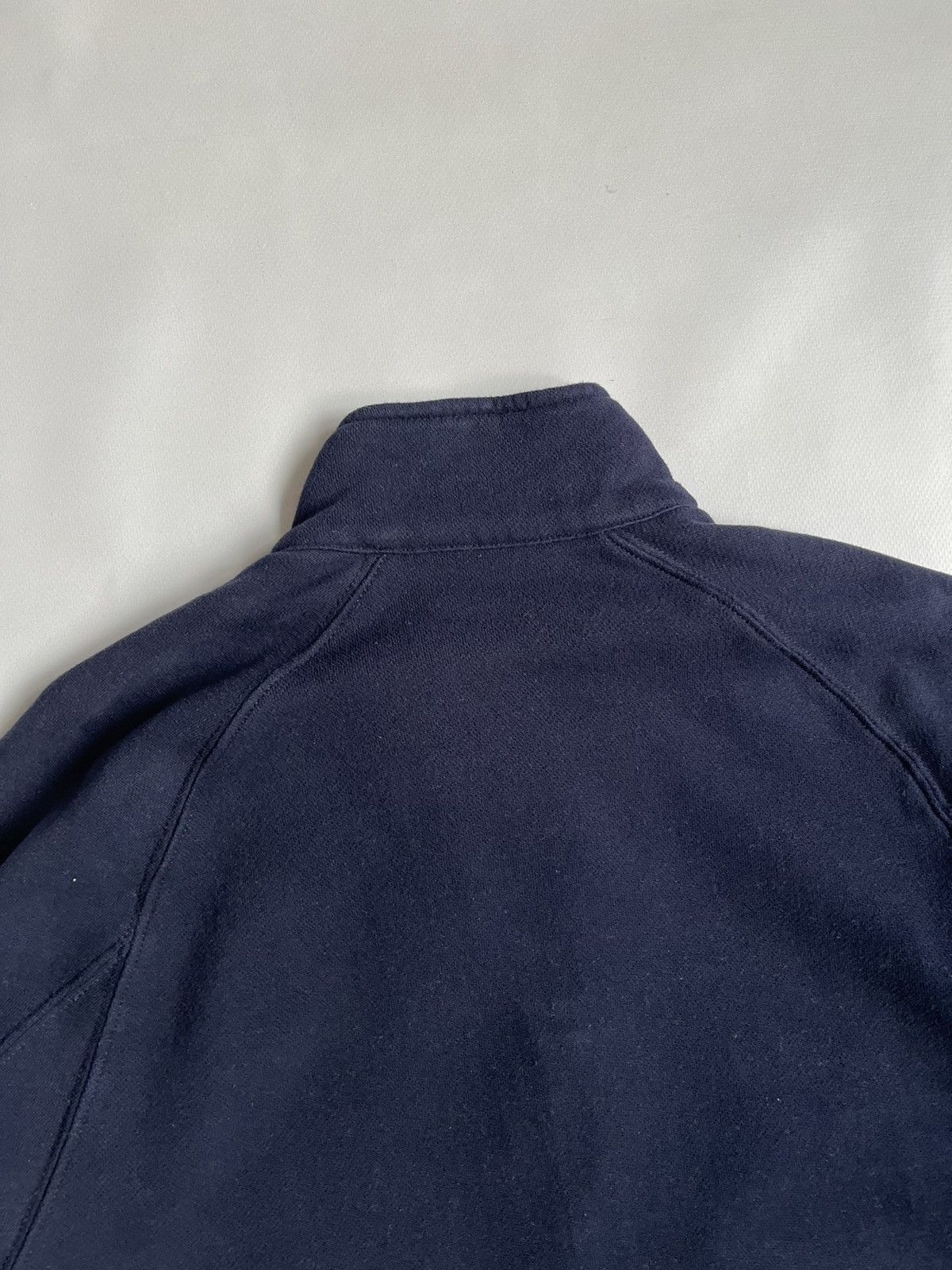 Polo Ralph Lauren Vintage 90s Polo Ralph Lauren Blue Cotton Bomber Sweatshirt Size US M / EU 48-50 / 2 - 12 Thumbnail