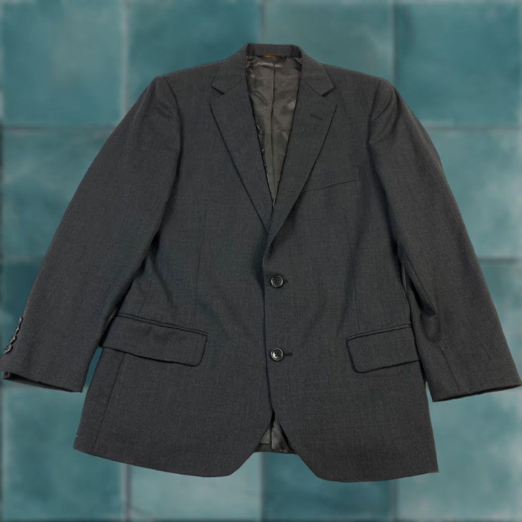Brooks Brothers Brooks Brothers 1818 Fitzgerald Sport Coat Blazer Mens 40 Black Wool USA Made Size 40R - 1 Thumbnail