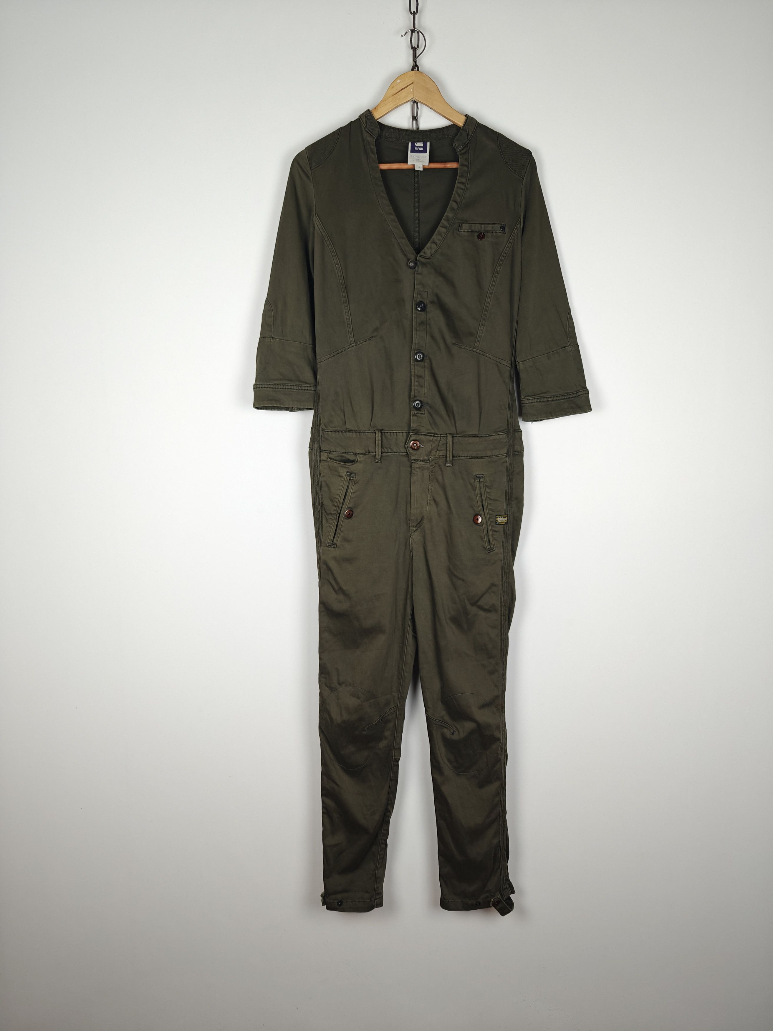G-Star G-Star Raw Overall Suit Khaki size M Size M / US 6-8 / IT 42-44 - 1 Thumbnail