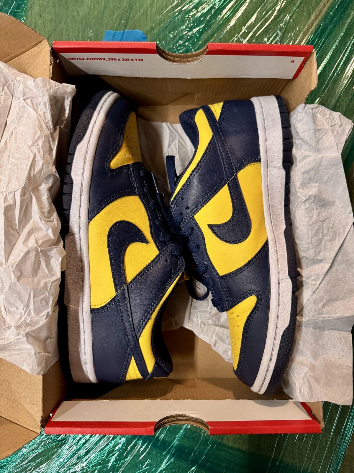 Nike Nike Dunk Low ‘Michigan’ 2021 Size 7 - 25cm Size US 7 / EU 40 - 2 Thumbnail