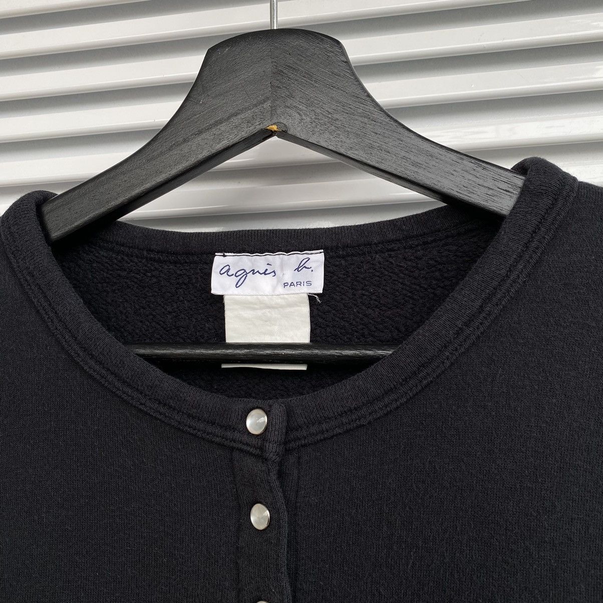 Japanese Brand × agnes b. Agnes B Cropped Button Cardigan Size S / US 4 / IT 40 - 5 Thumbnail