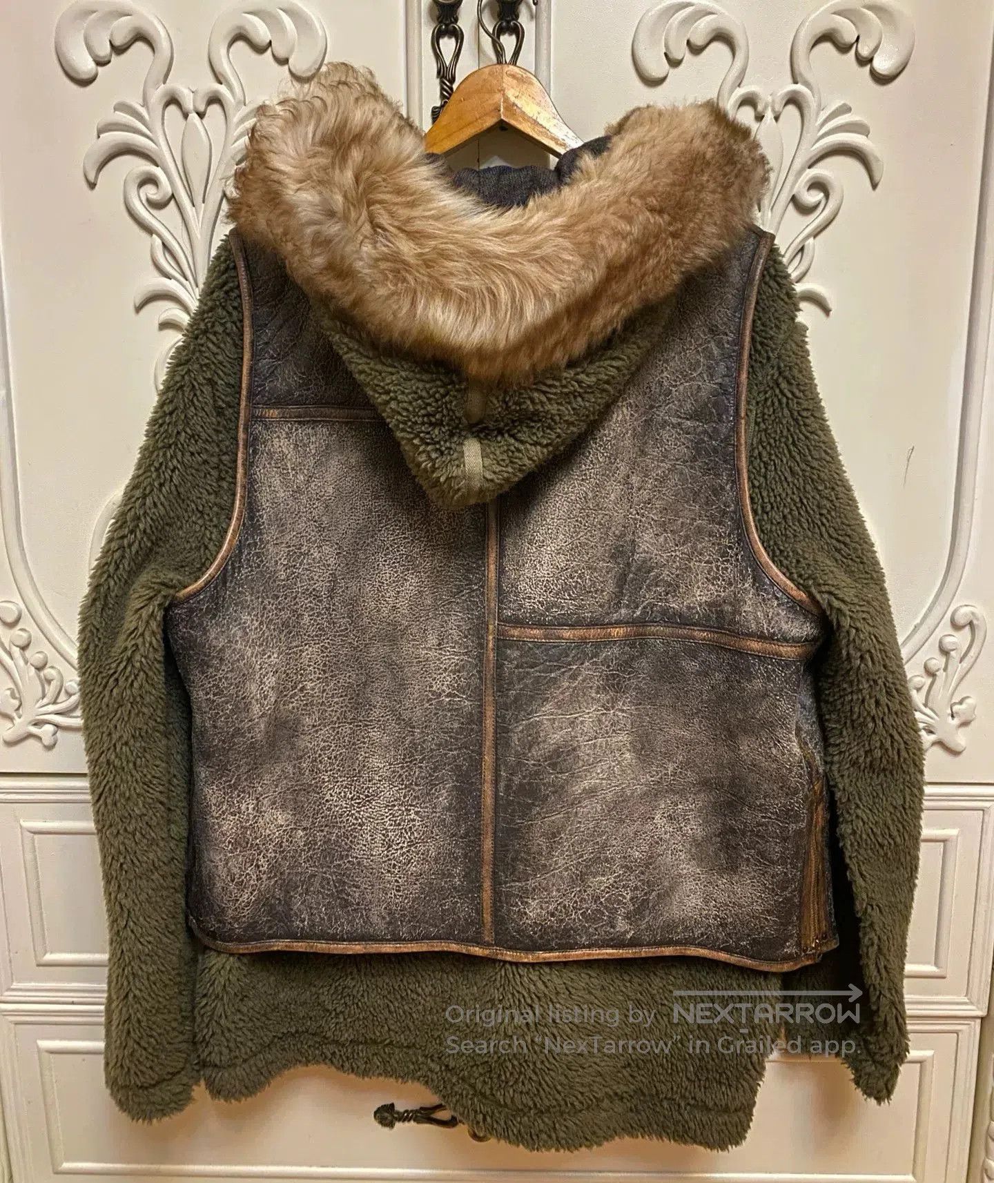 RRL Ralph Lauren double rl rrl m43 pile hood jacket parka. Size US L / EU 52-54 / 3 - 3 Thumbnail