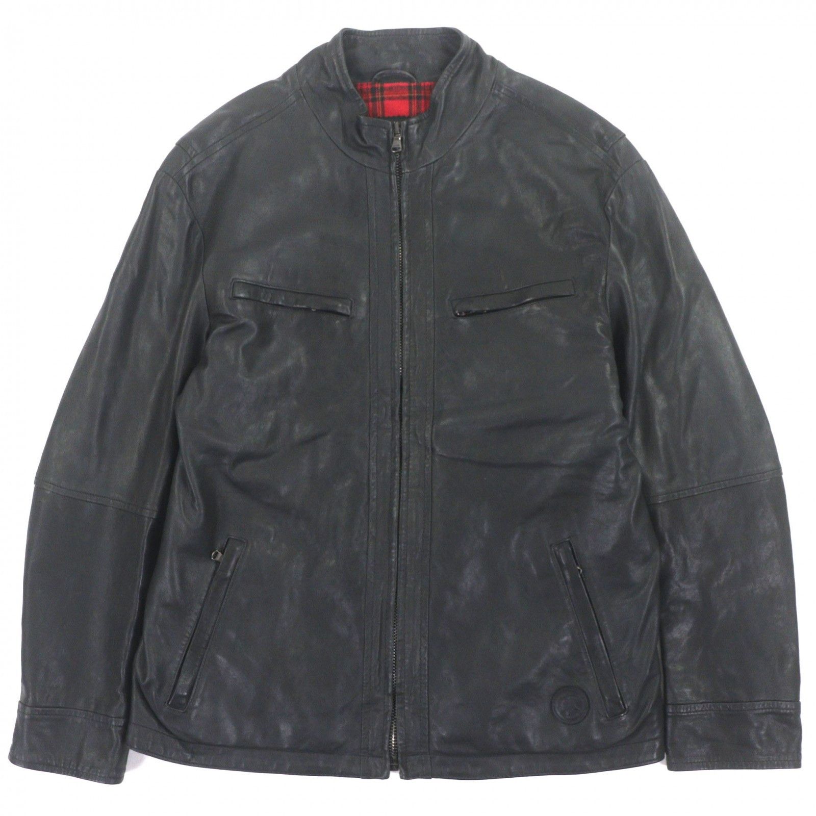 Other Other HUNTING WORLD Sheep Leather Jacket Leather Outerwear DUTY FREE for USA Size ONE SIZE - 1 Thumbnail