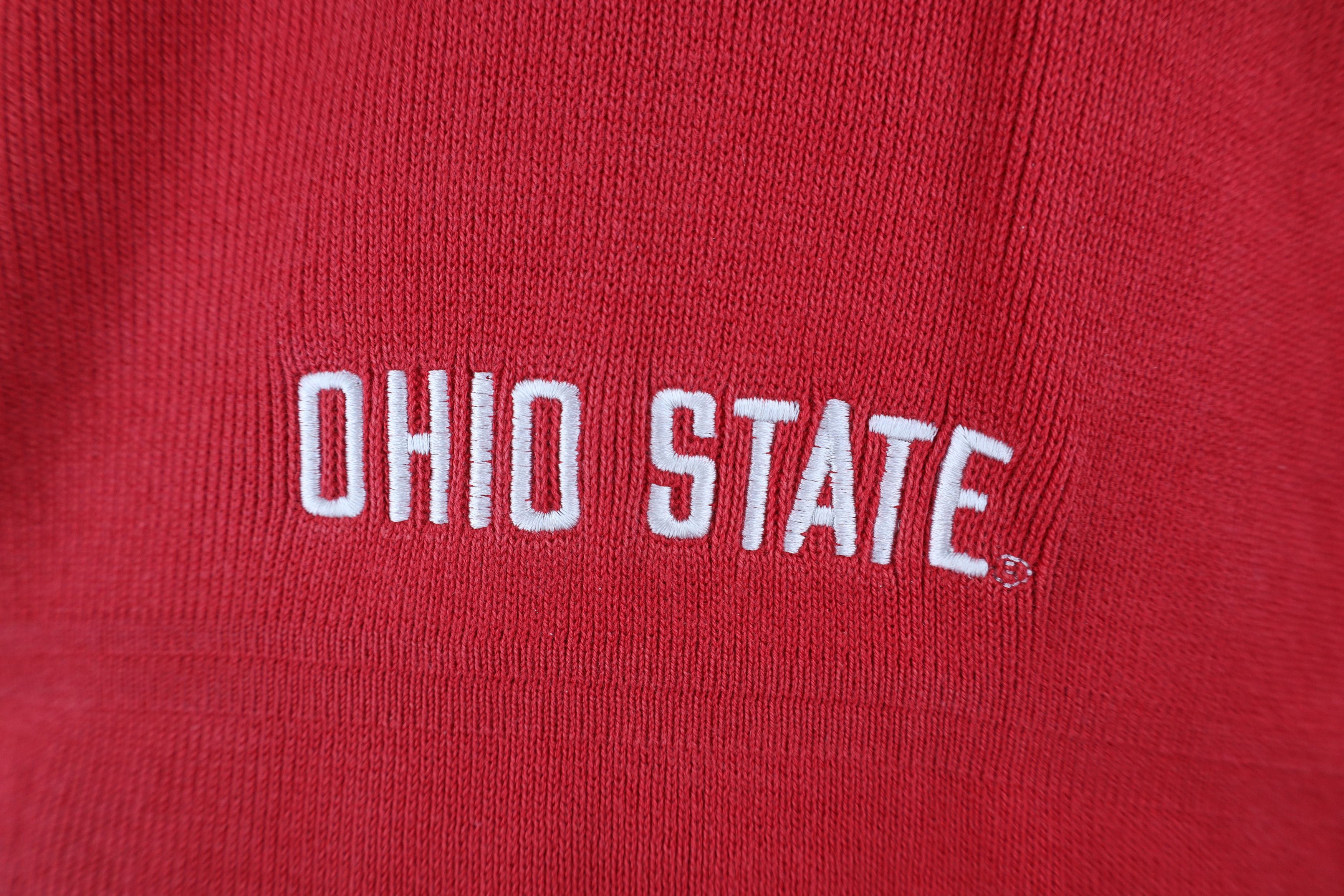 Nike Vintage Nike Mini Swoosh Ohio State University Sweater Vest Size US XXL / EU 58 / 5 - 4 Thumbnail