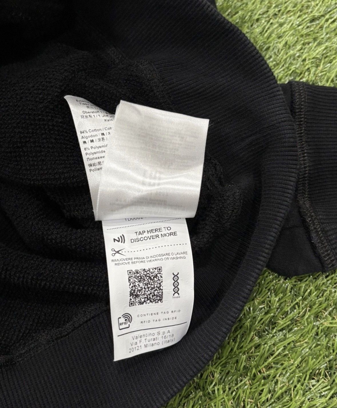 Valentino VALENTINO VLTN HOODIE Size US S / EU 44-46 / 1 - 5 Thumbnail