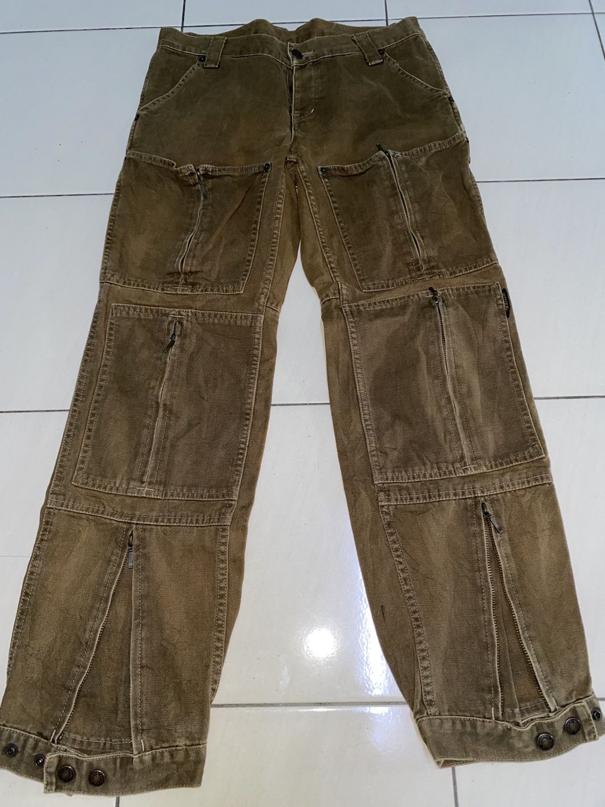 Hysteric Glamour × Vintage Military Hysteric Heavy Front Pocket Pants Size US 30 / EU 46 - 11 Thumbnail