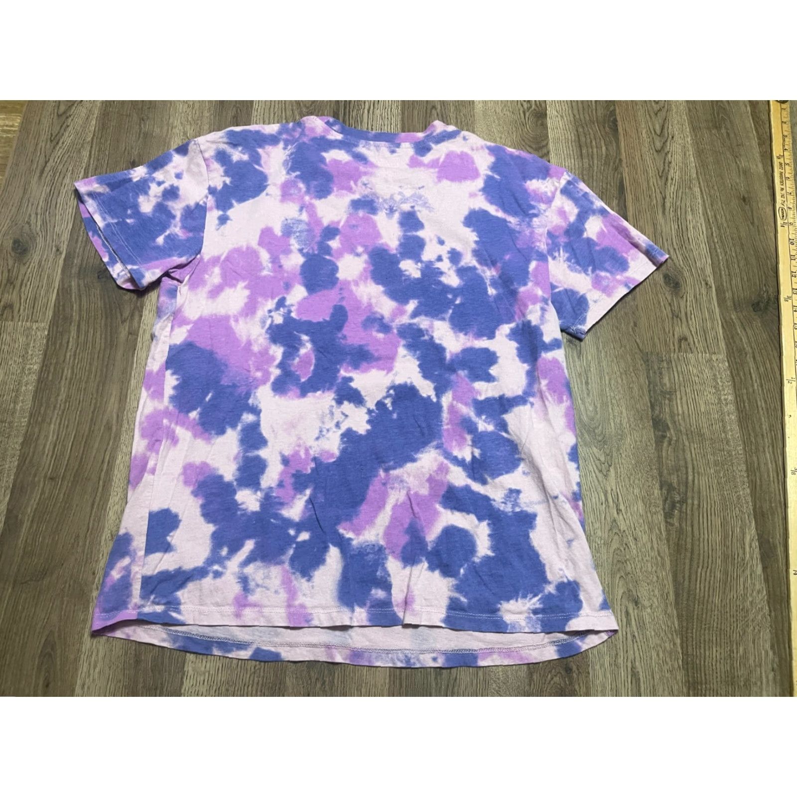 Pinko Keith Ham Shirt Women’s Size Small T-Shirt, Round Neck, Short Sleeve, Tie Dye, Purple Pink, Casual, Regular Fit, MY Size S / US 4 / IT 40 - 2 Thumbnail