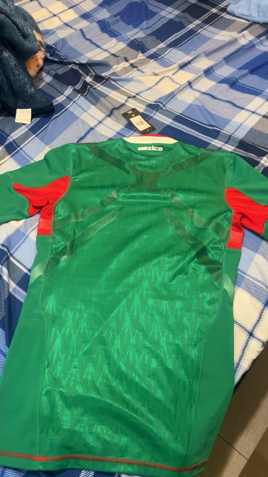 Adidas Mexico 2010 World Cup Tech Fit Soccer Jersey Size US M / EU 48-50 / 2 - 3 Thumbnail