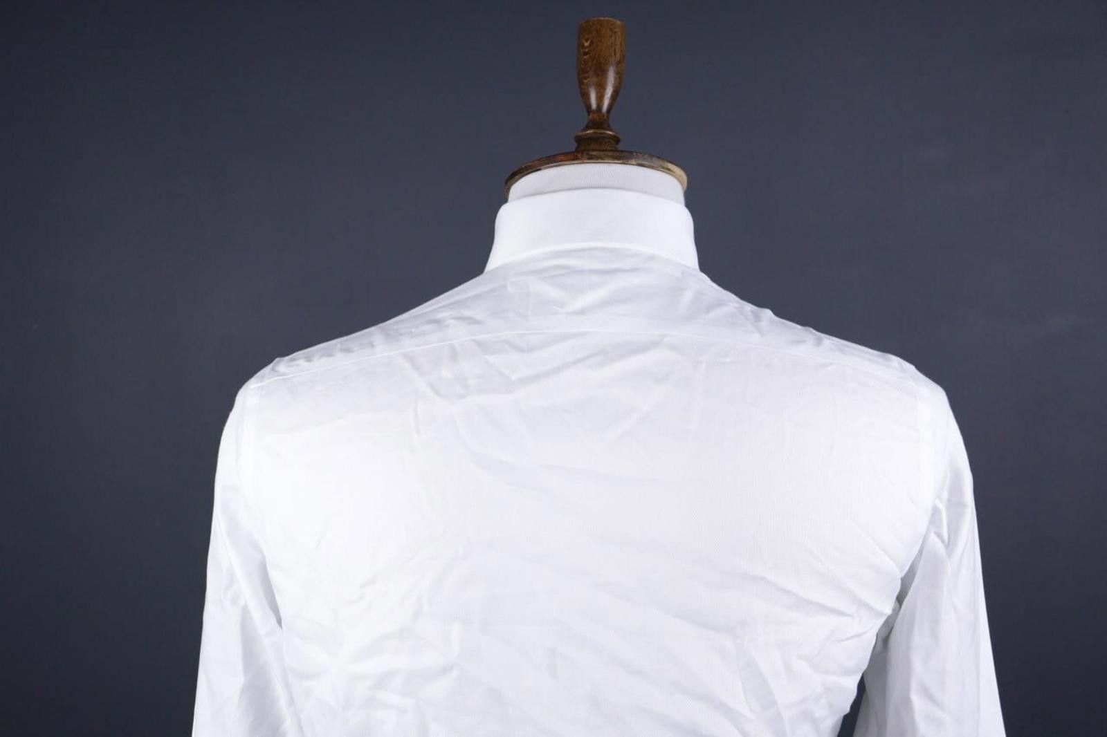Suitsupply SuitSupply Traveller White Button Down Shirt Size 38 / 15 Size US M / EU 48-50 / 2 - 7 Thumbnail