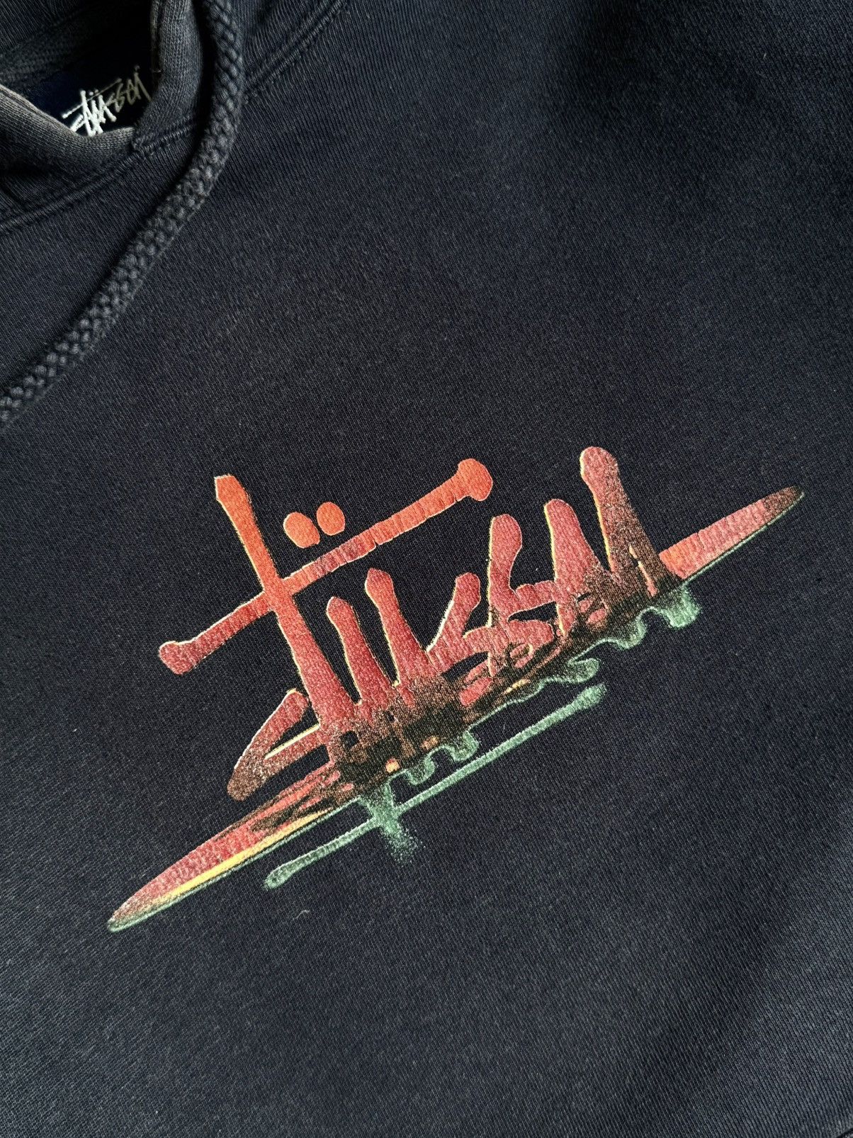 Stussy Stussy Vintage U.S.A Big Logo Hoodie Size US S / EU 44-46 / 1 - 7 Thumbnail