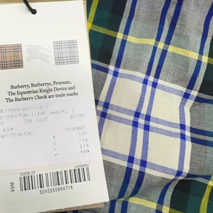 Burberry Burberry Burberry Plaid Print Long Sleeve Shirt for Men-25 Size US M / EU 48-50 / 2 - 7 Thumbnail