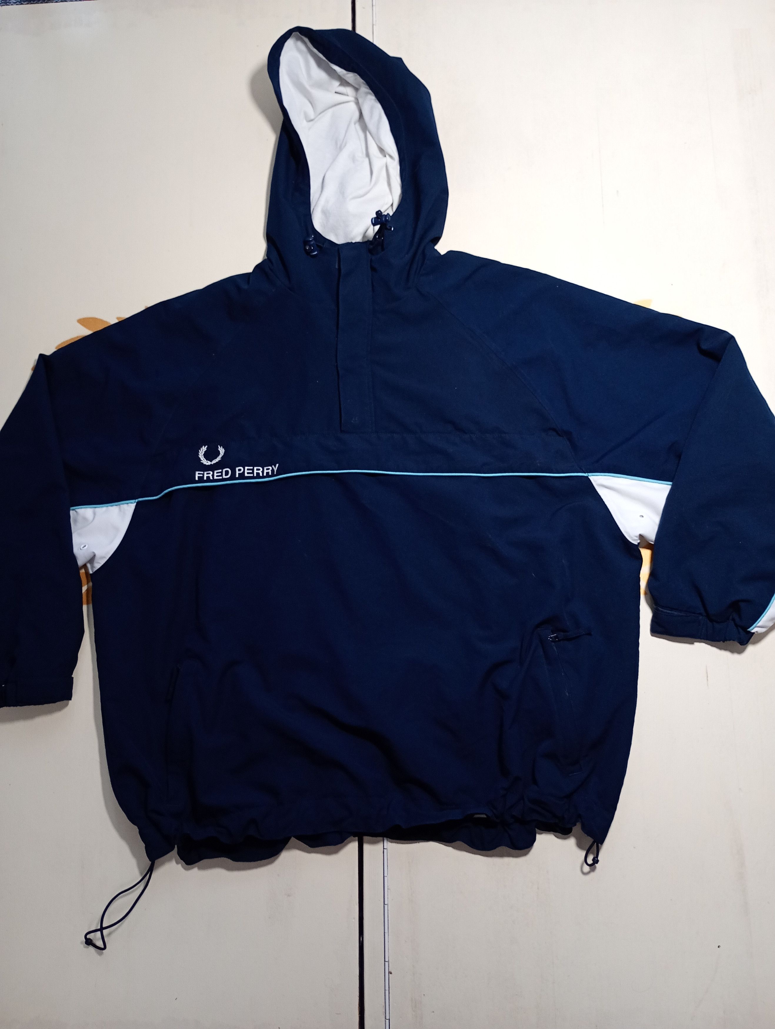 Fred Perry Fred Perry Anorak Jacket Vintage 90's Size US XXL / EU 58 / 5 - 1 Thumbnail