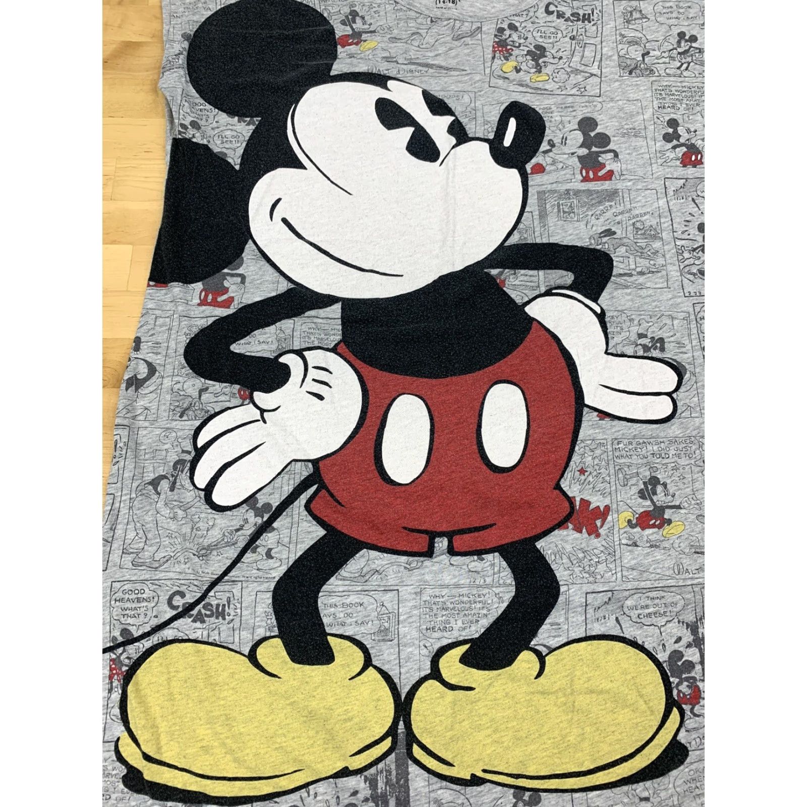 Disney Disney Store Mickey Mouse Womens Comic T Shirt Size L All Over Print Size L / US 10 / IT 46 - 2 Thumbnail