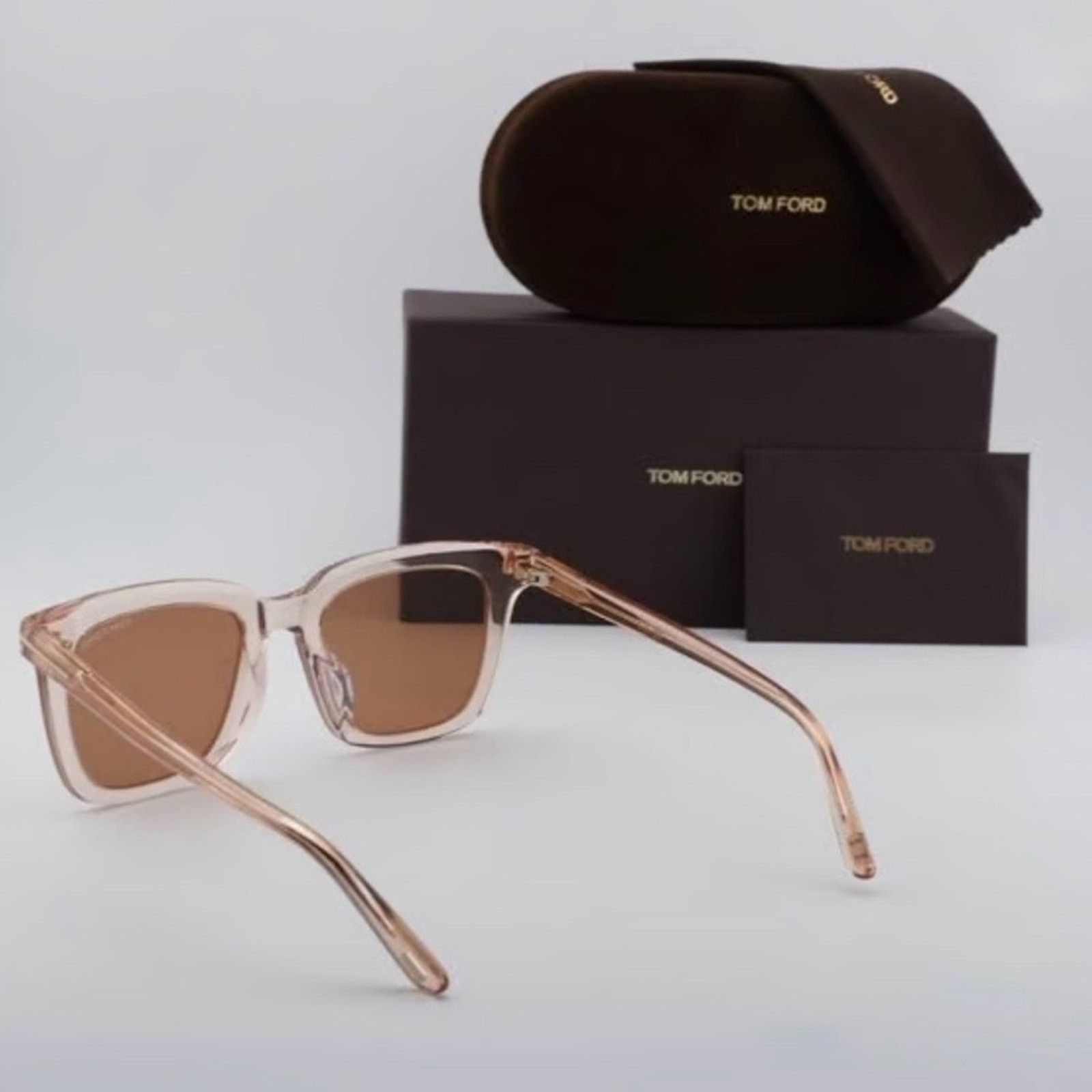Tom Ford New! Tom Ford Pink Sunglasses FT0970-K 72E, Authentic Size ONE SIZE - 13 Thumbnail