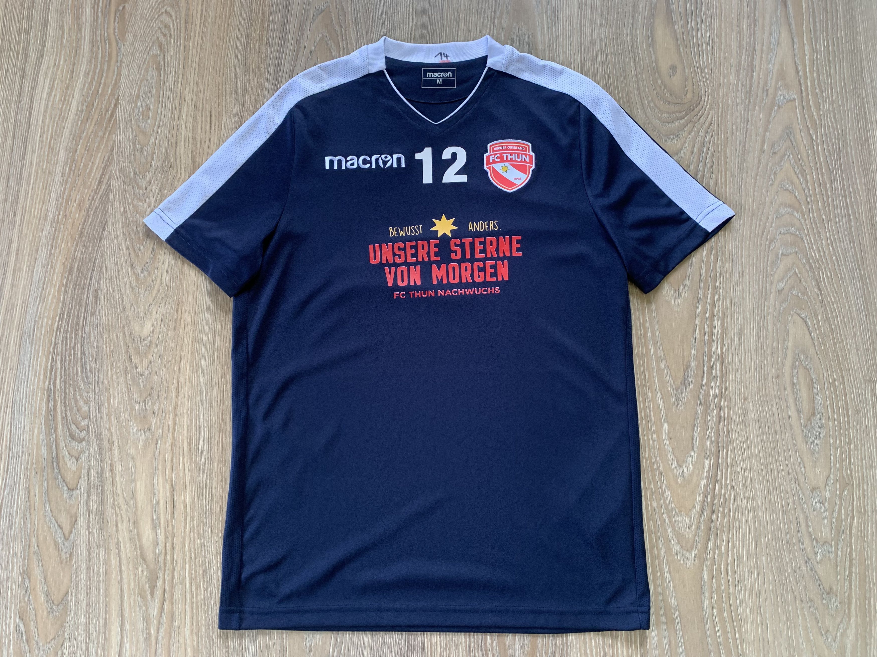 Macron × Vintage Macron FC Thun Soccer T-Shirt Size US M / EU 48-50 / 2 - 2 Thumbnail