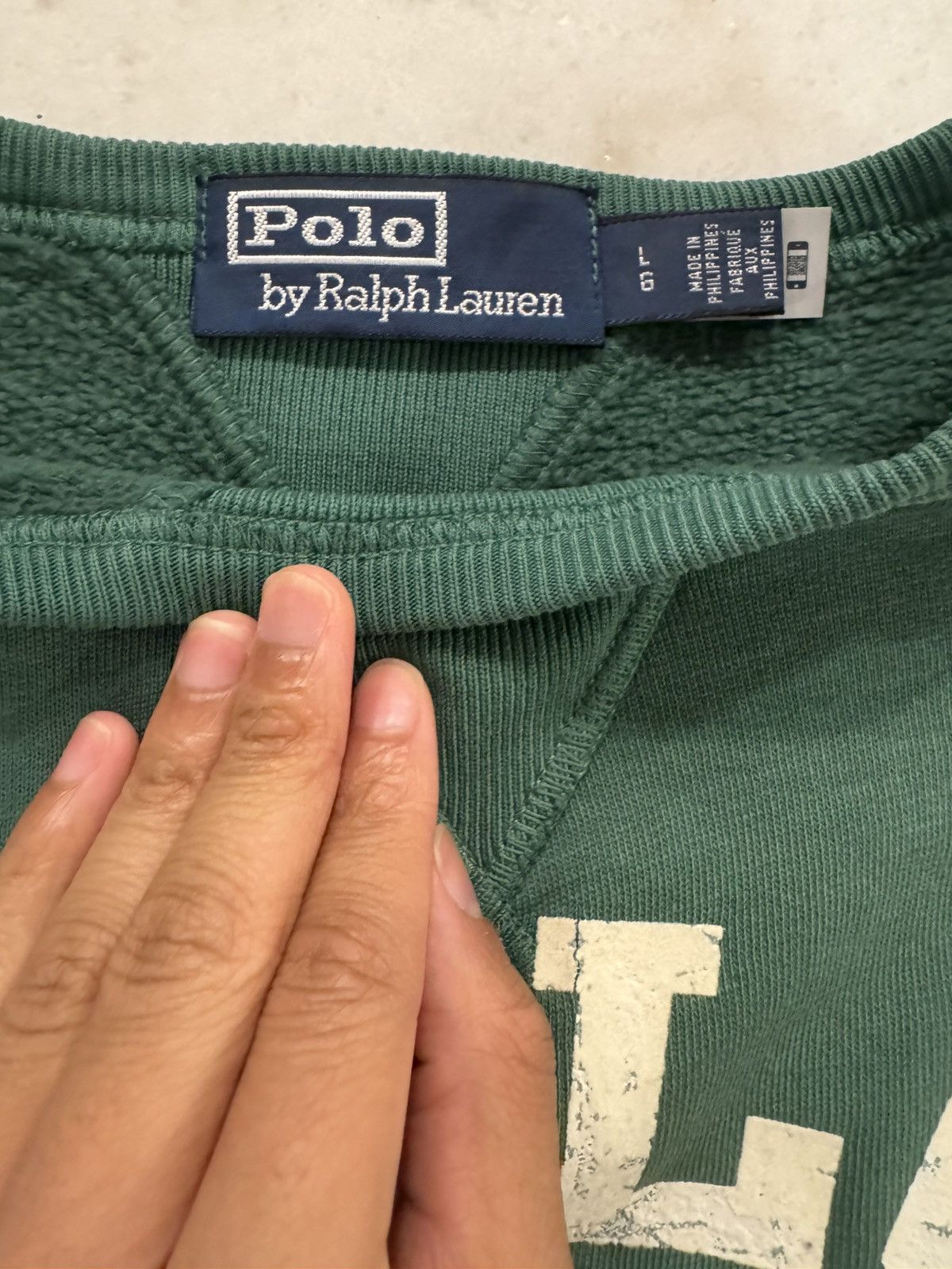 Polo Ralph Lauren Polo Ralph Lauren Sweatshirt Size US L / EU 52-54 / 3 - 3 Thumbnail