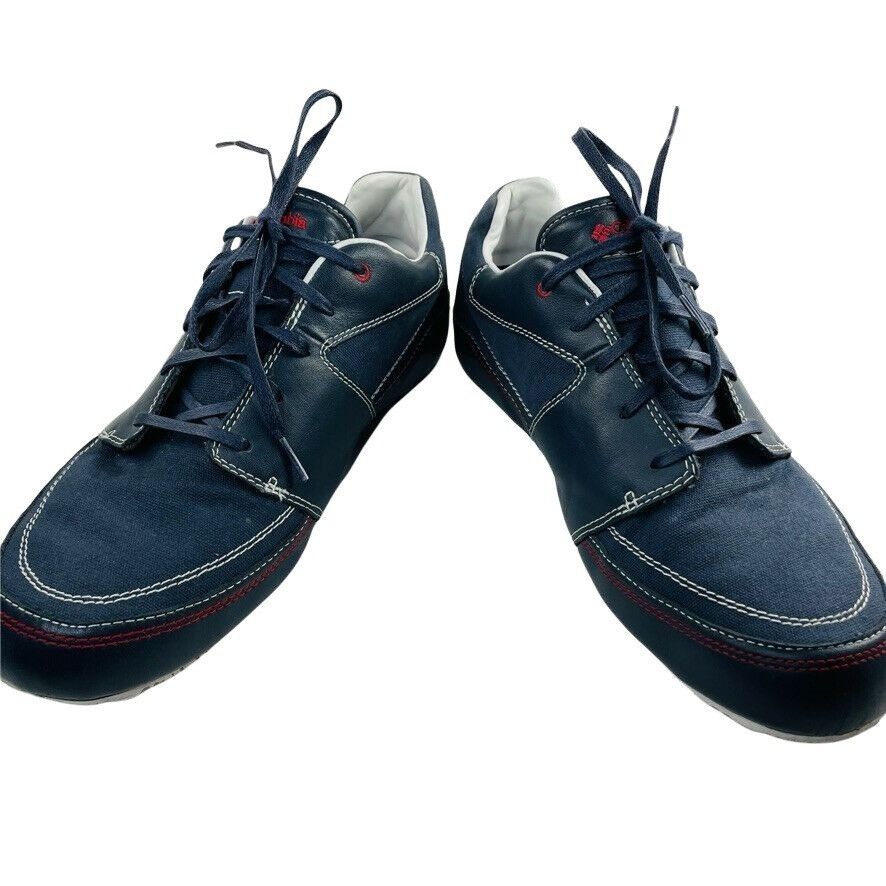 Columbia Columbia Mens Boat Shoe Sports Casual Blue Size 11.5 BM2266 Size US 11.5 / EU 44-45 - 6 Thumbnail