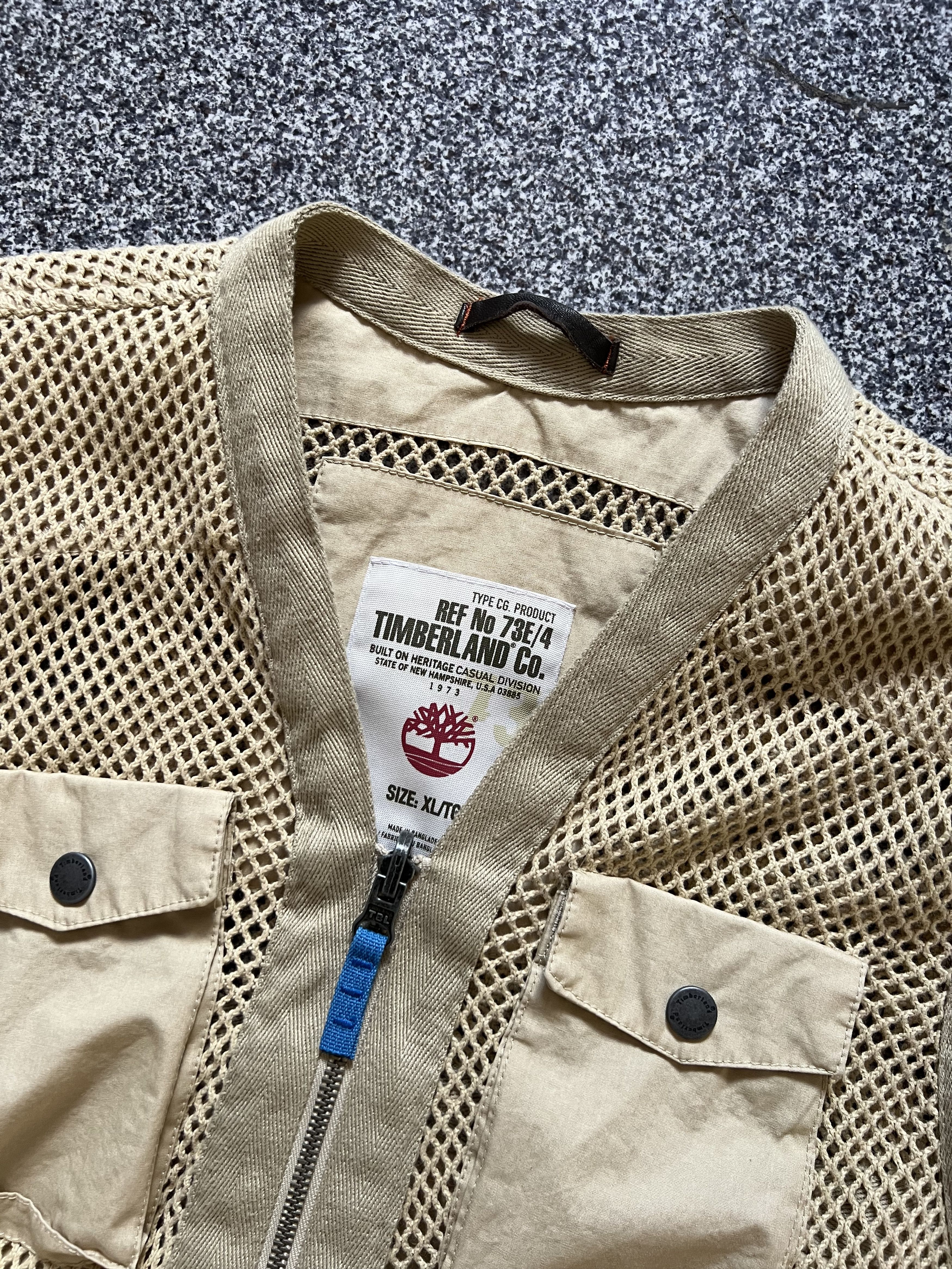 Timberland × Vintage Spring 2000 Military Army Tactical Utility Velcro Vest Size US XL / EU 56 / 4 - 2 Thumbnail
