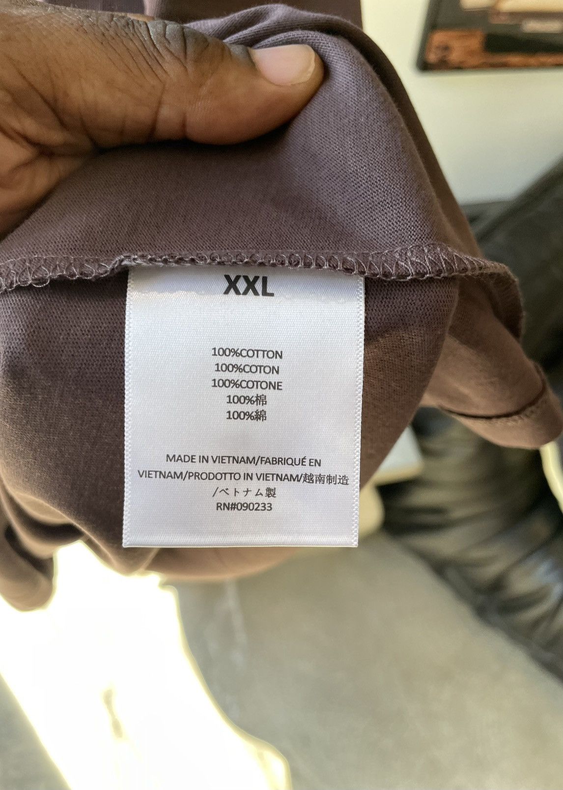 Fear of God Fear of God Essentials SS Tee Plum Size US XXL / EU 58 / 5 - 5 Thumbnail