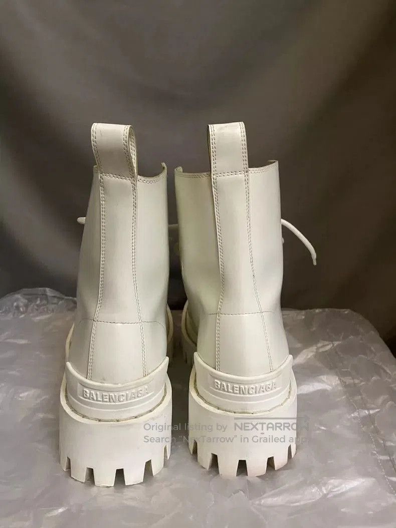 Balenciaga Balenciaga Strike White Platform Boots. Size US 6 / EU 39 - 4 Thumbnail