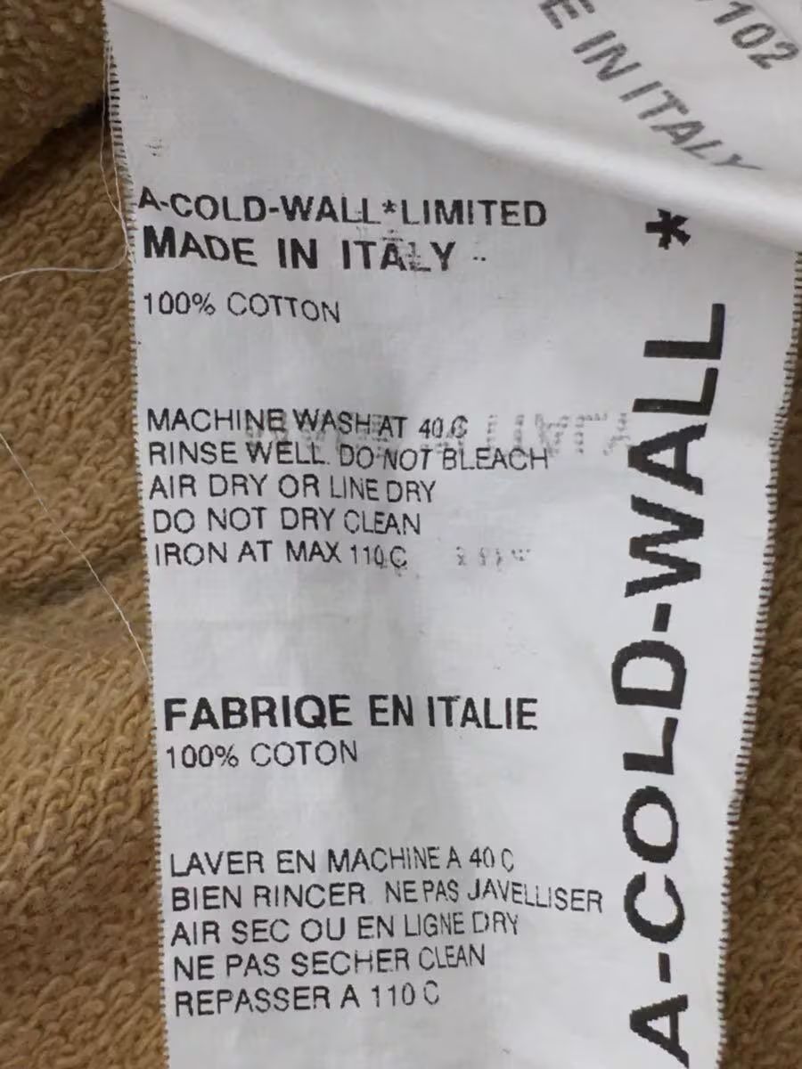A-COLD-WALL* Cropped Boxy Logo Hoodie Size US XL / EU 56 / 4 - 4 Thumbnail