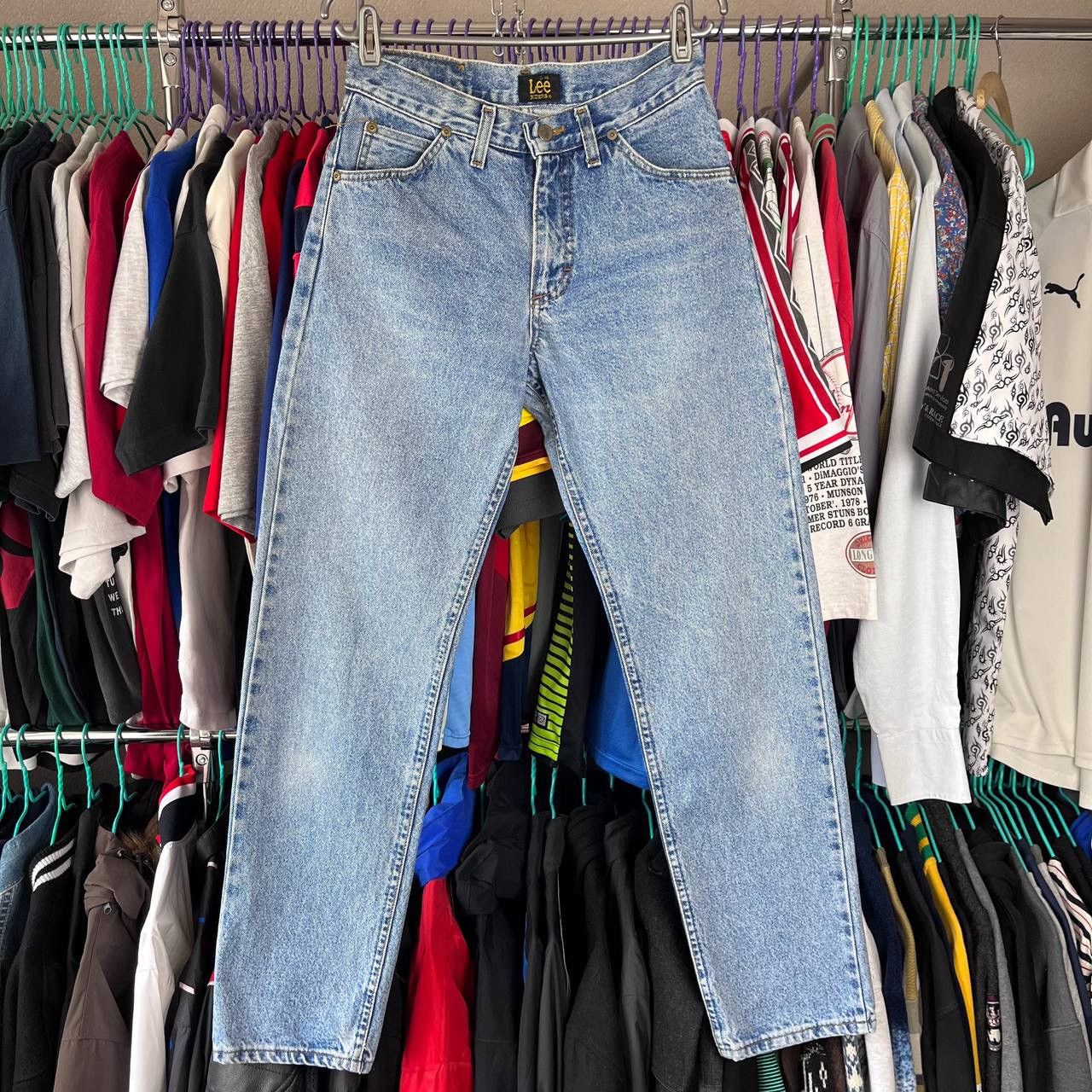 Lee × Vintage Vintage 80s Lee Riders Denim Jeans Pants Made in Ireland Size US 30 / EU 46 - 1 Thumbnail