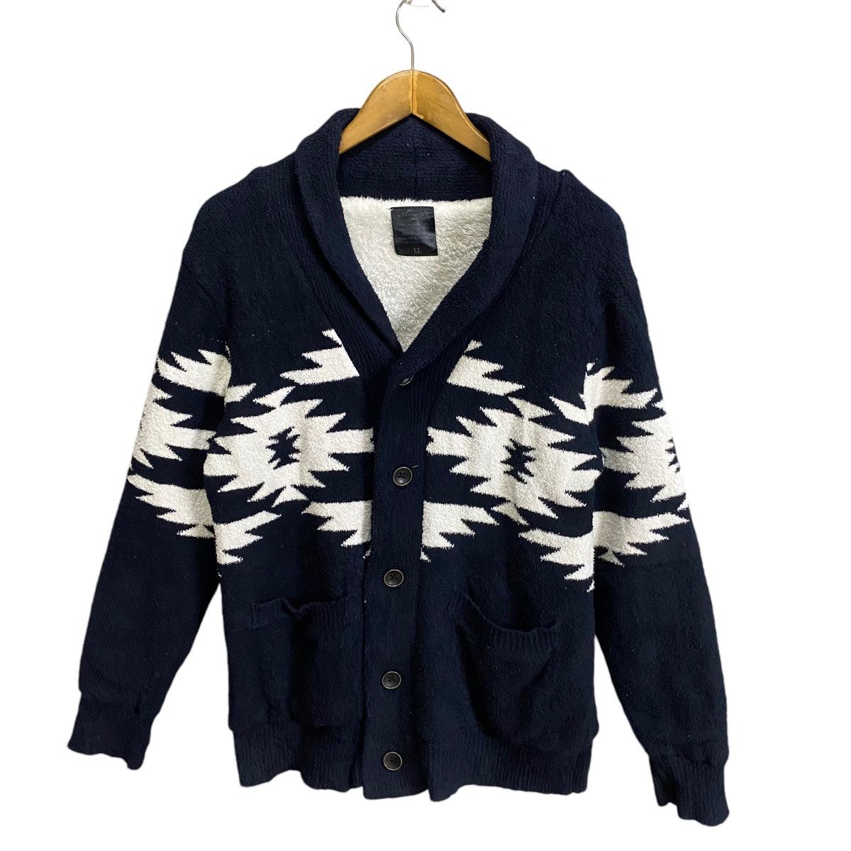 Japanese Brand × Native Amorte native navajo fleece cardigan Size US L / EU 52-54 / 3 - 1 Thumbnail