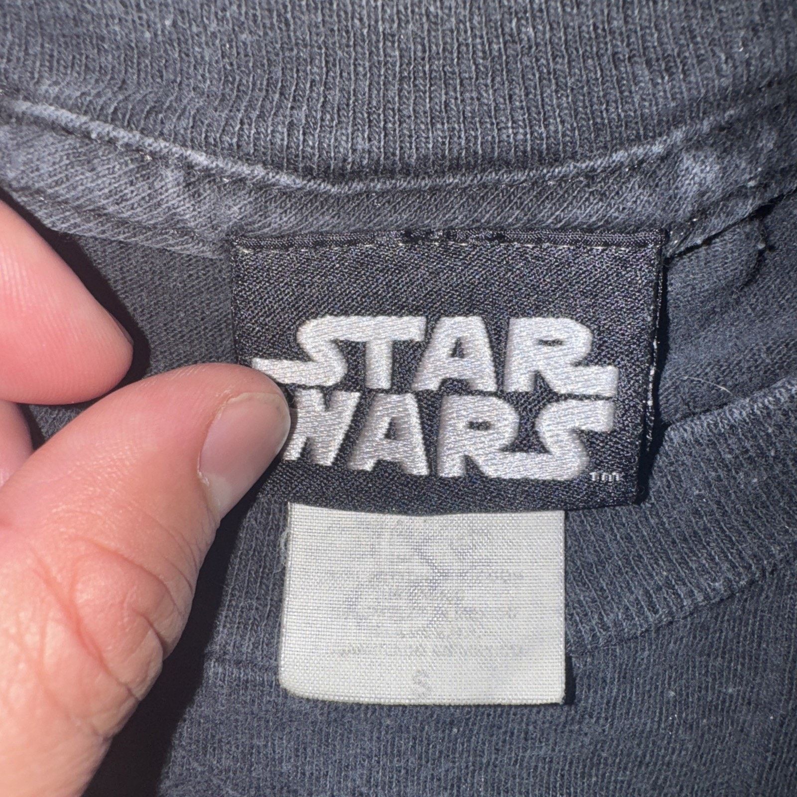 Star Wars × Vintage VNTG Star Wars Yoda T-Shirt Black S 17x25 Size Matters Not Size US S / EU 44-46 / 1 - 3 Thumbnail