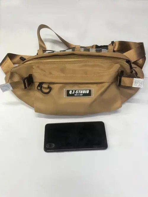 Vintage Patch Drawstring Design Waist Bag Size ONE SIZE - 4 Thumbnail