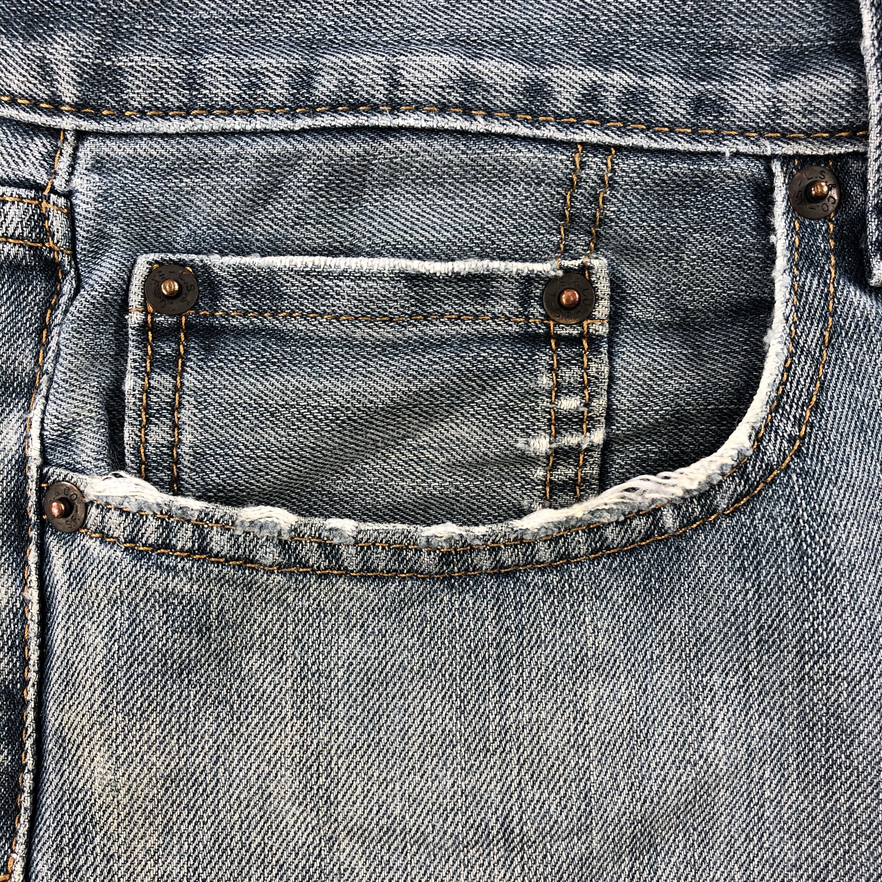 Levi's Vintage Light Wash Levis 559 Jeans-J1500 Size US 34 / EU 50 - 11 Thumbnail