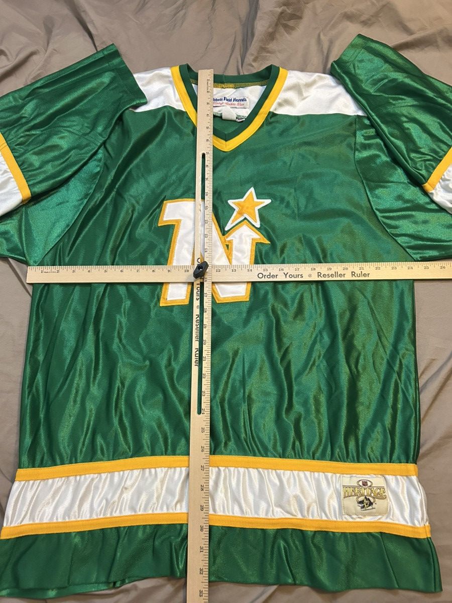 Ebbets Field Flannels VINTAGE 60s Minnesota North Stars Ebbets Field Hockey Jersey Size US XL / EU 56 / 4 - 8 Thumbnail